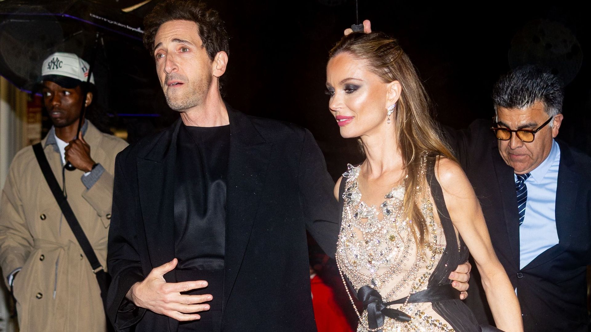 Adrien Brody y Georgina Chapman
