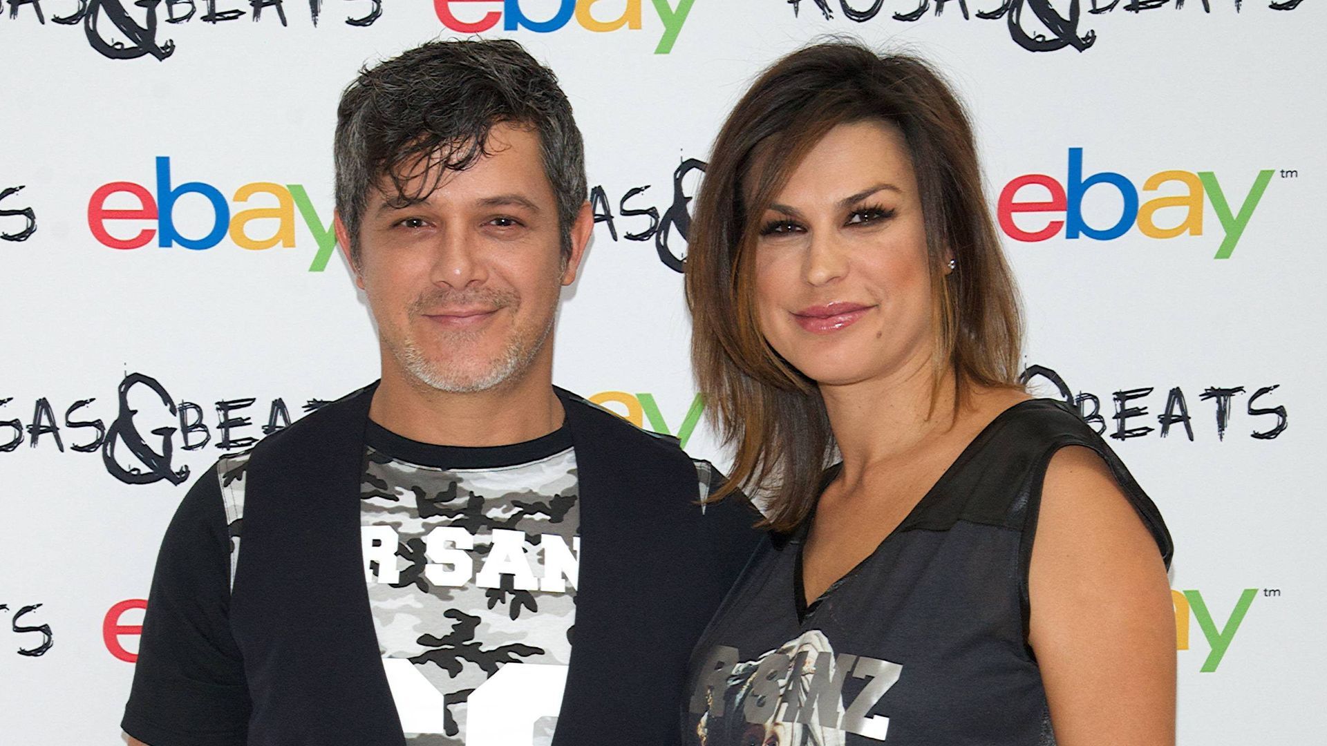 Alejandro Sanz y Raquel Perera