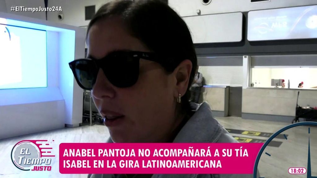 Anabel Pantoja aclara el verdadero motivo por el que no acompaña a su tía Isabel en su gira por América