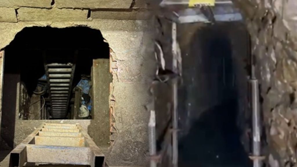 Así es el interior del narcotúnel de Ceuta y sus tres niveles: los agentes consiguen acceder a la parte más profunda