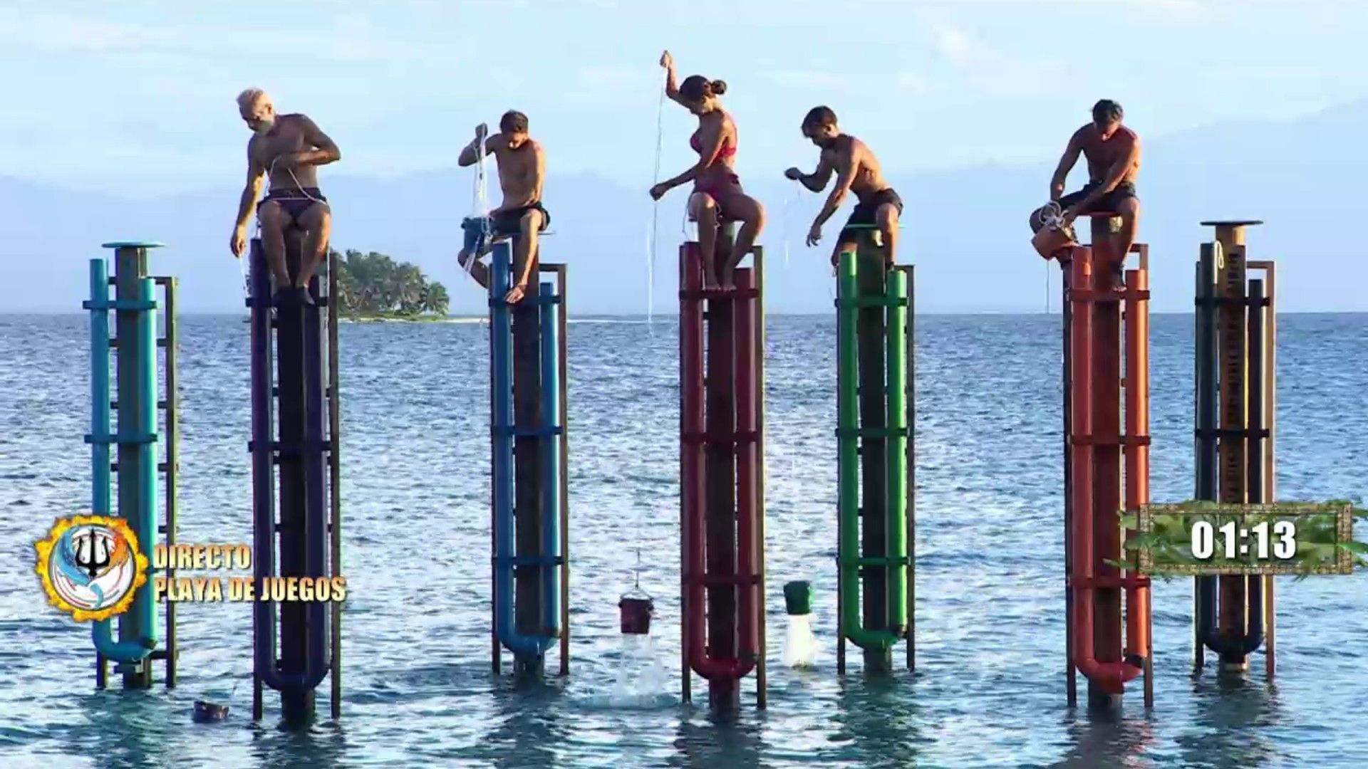 Así ha sido el turno de 'Playa Derrota' en el espectacular juego de líder, ‘Las llaves de Hécate’