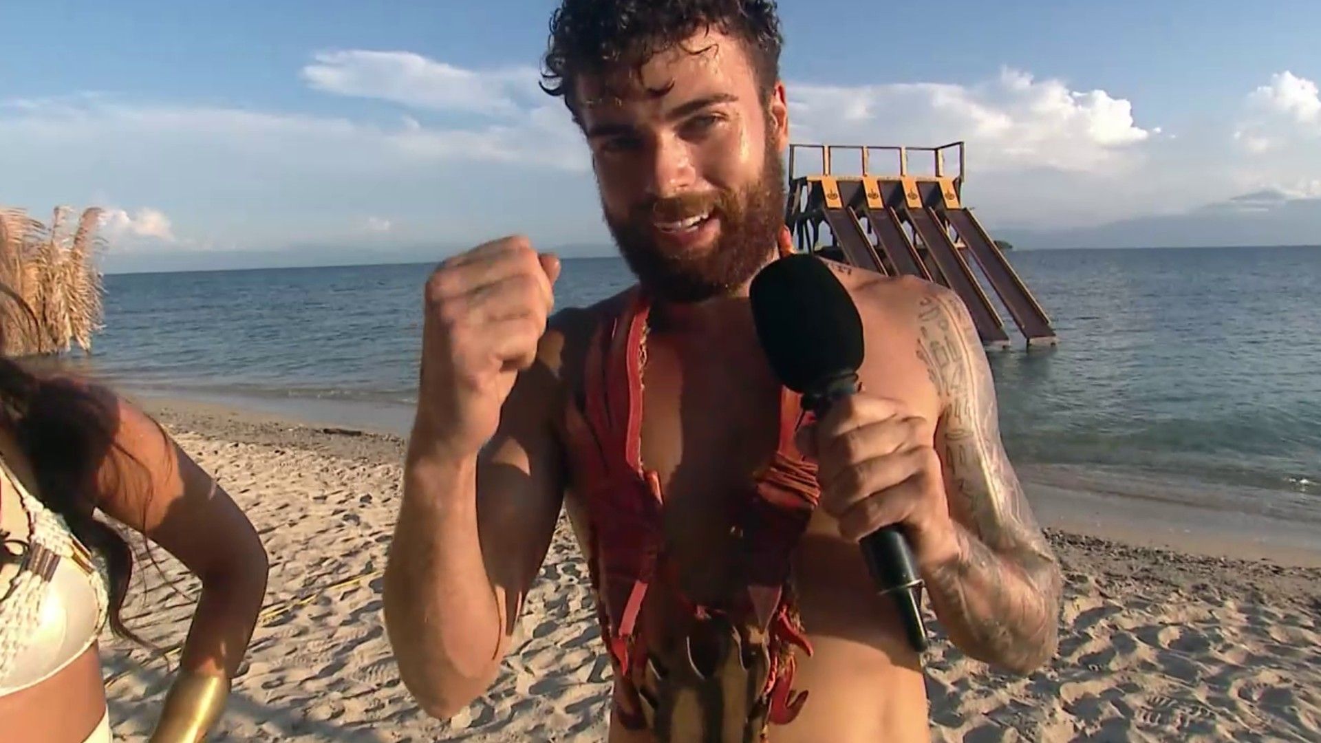 Darío consigue el collar de líder y dedica su victoria a una persona muy especial que lleva tatuada: 