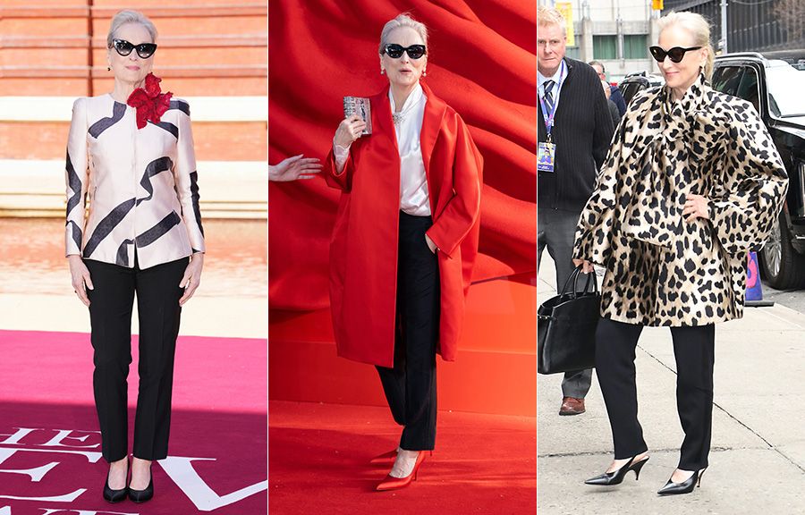 El estilo de Meryl Streep en la promocion de "El diablo se viste de Prada 2"