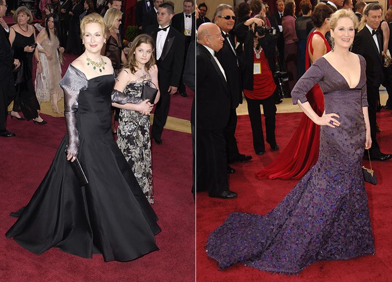 El estilo de Meryl Streep en los primeros años de 2000