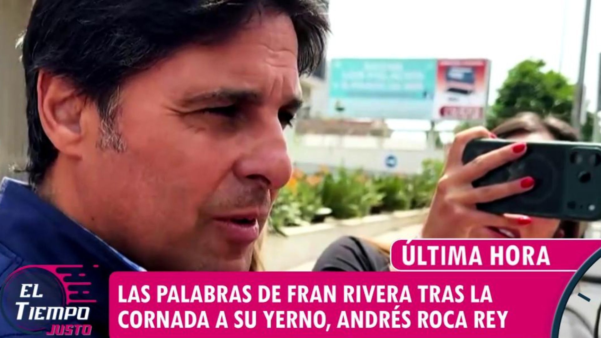 Primeras declaraciones de Fran Rivera tras la cornada sufrida por su yerno, Andrés Roca Rey