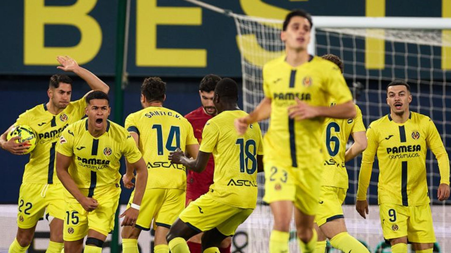 Gol de Santi Comesaña