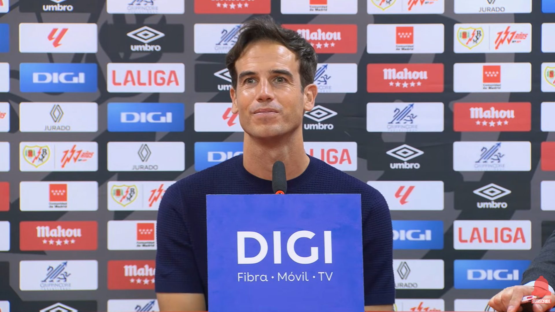 Iñigo Pérez en rueda de prensa