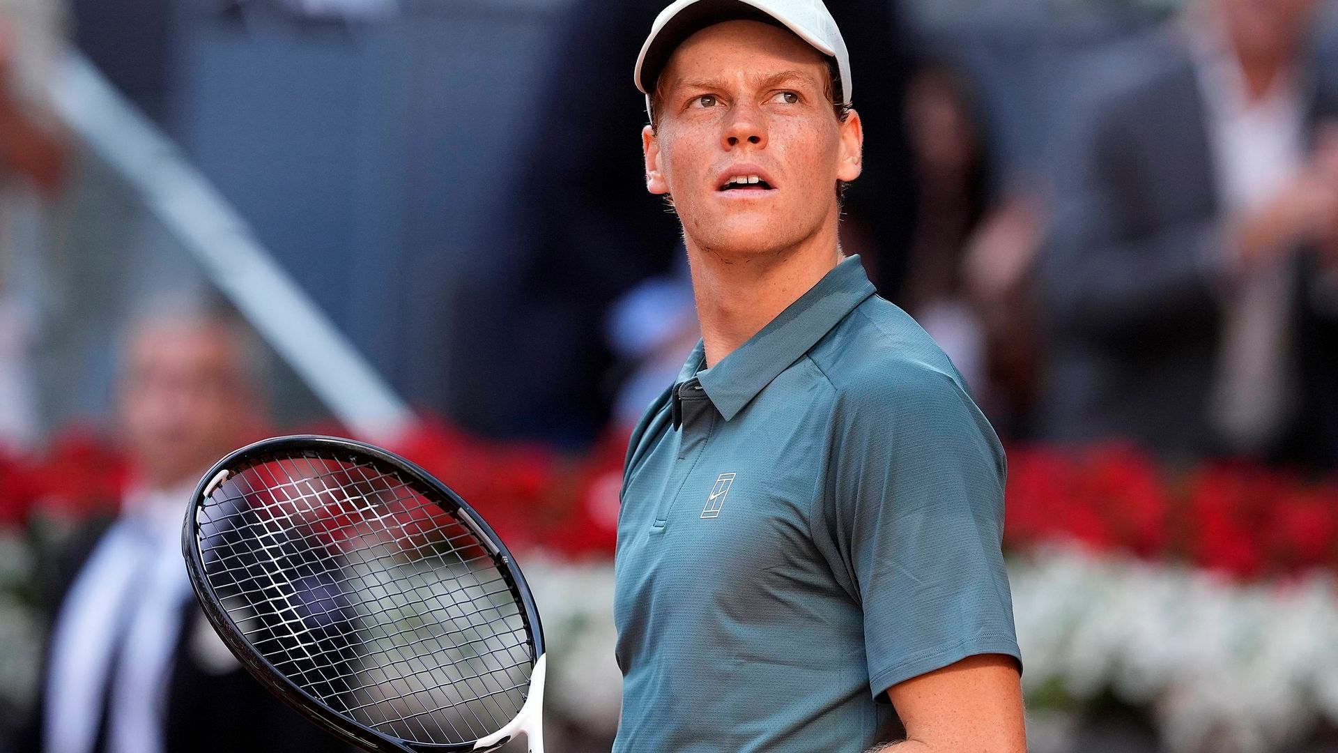 Jannik Sinner en el Mutua Madrid Open