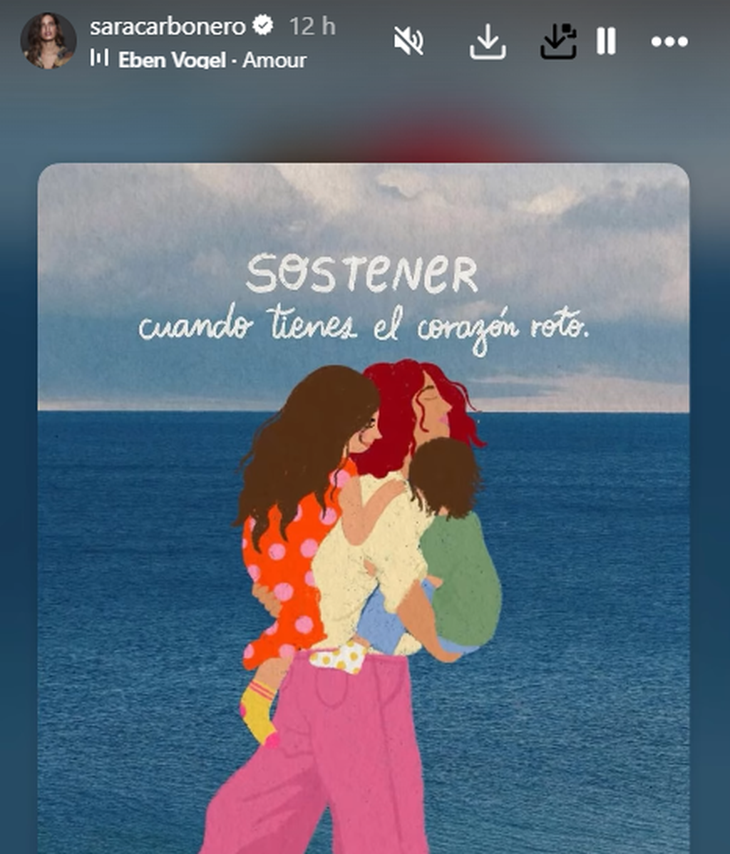 La ilustración que ha publicado Sara Carbonero