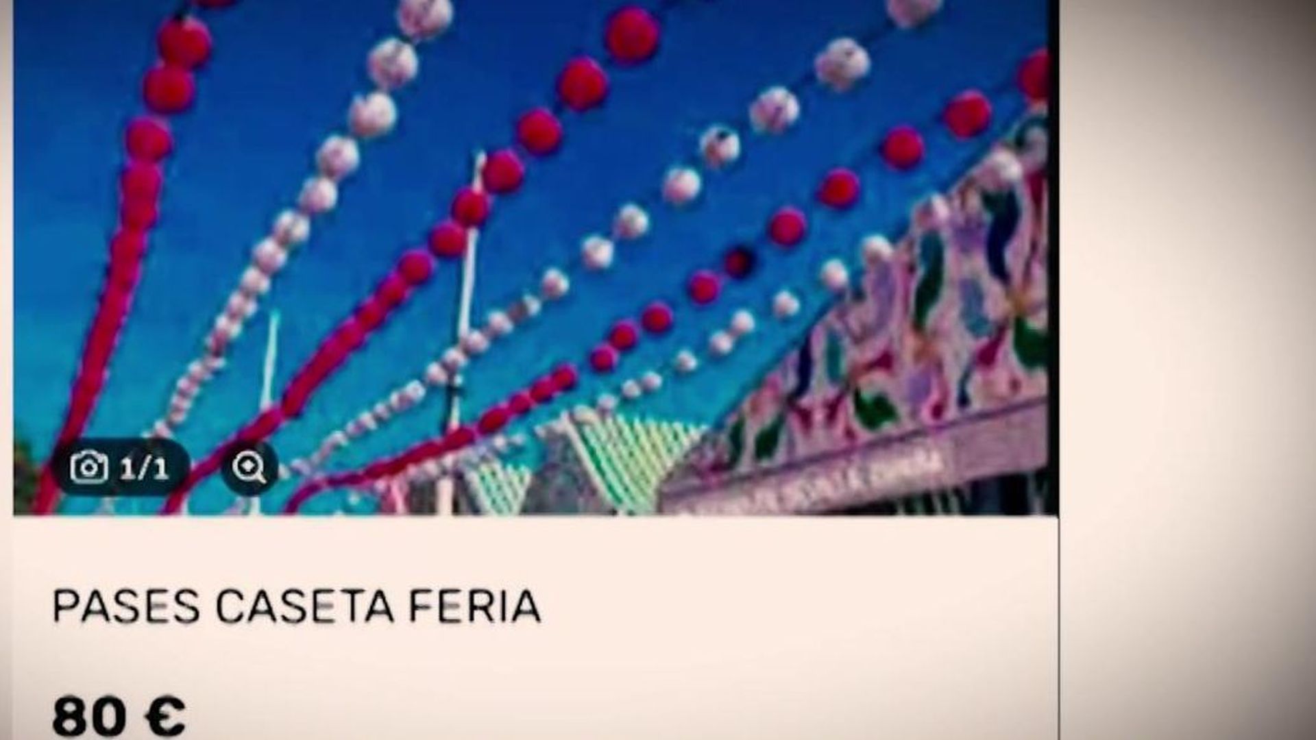 Negocio oculto en la Feria de Abril: venta ilegal de pases a casetas