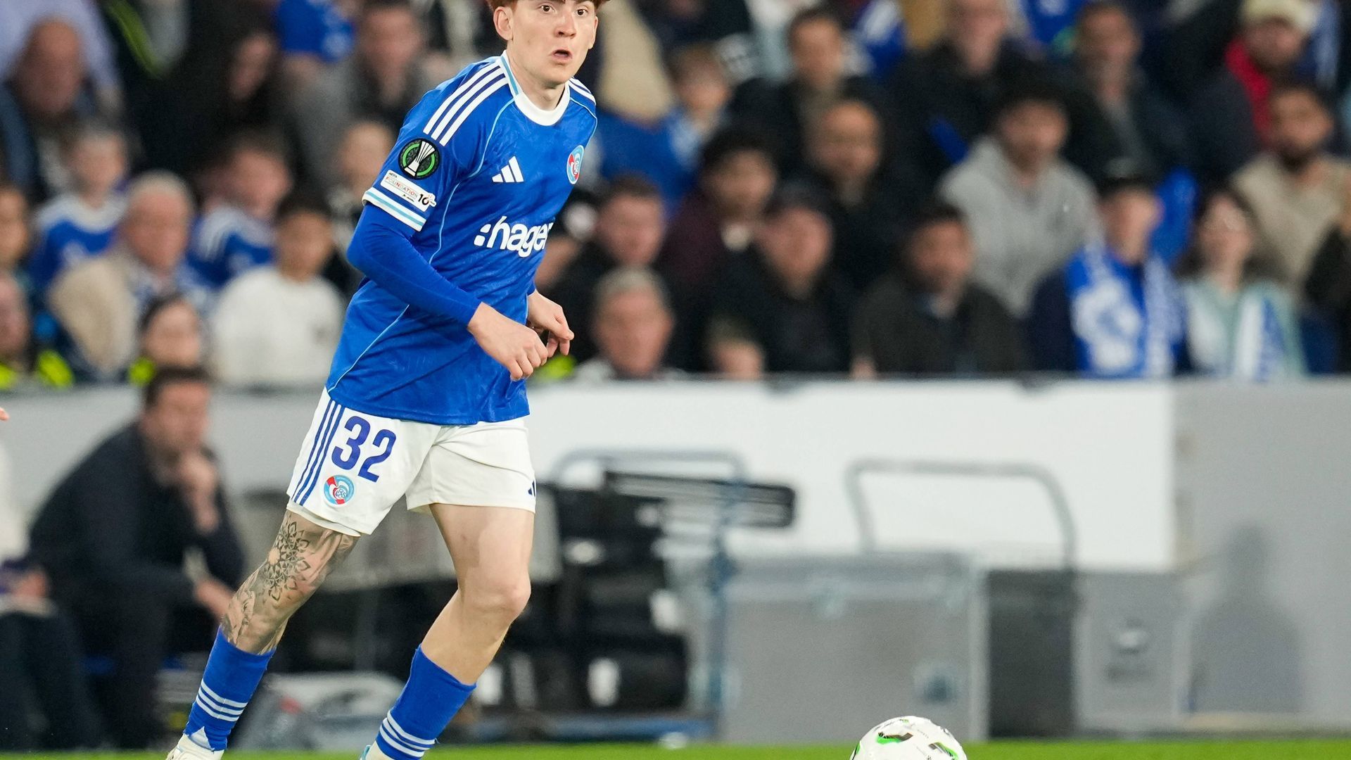 Valentín 'Colo' Barco, jugador del Estrasburgo