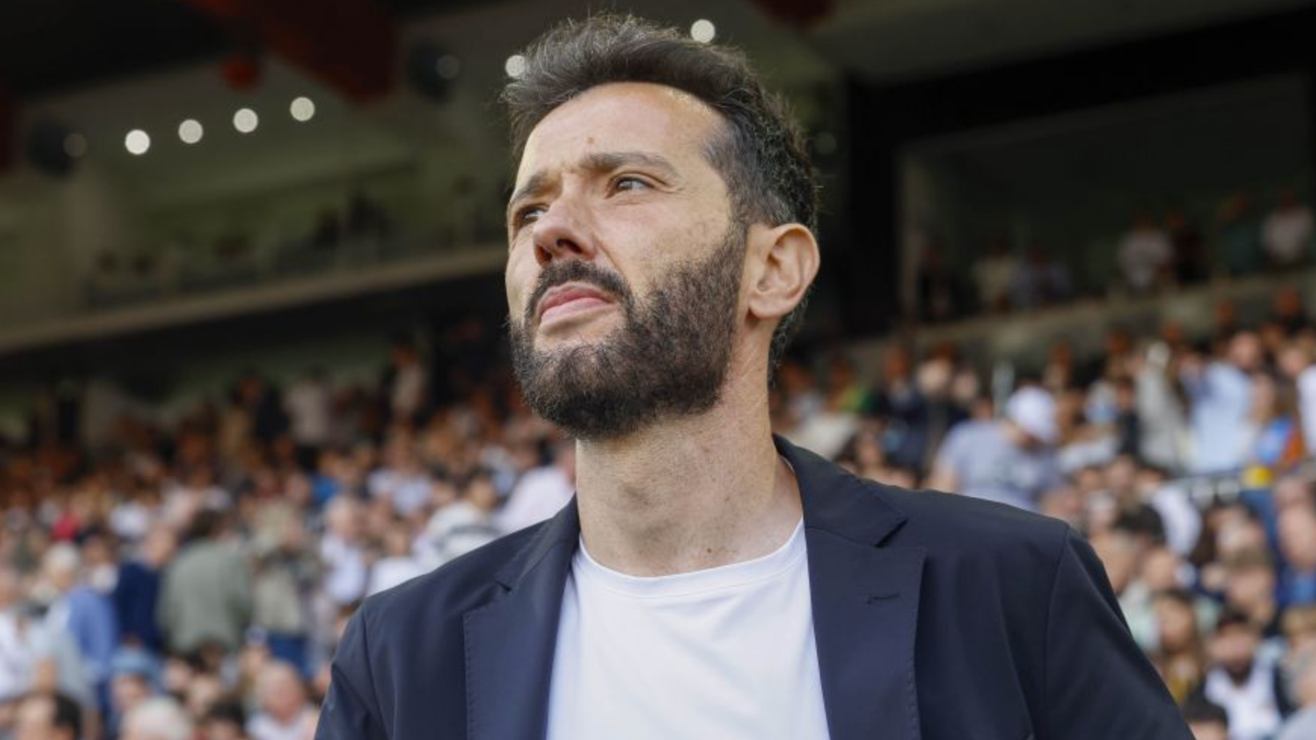 Carlos Corberán en Mestalla