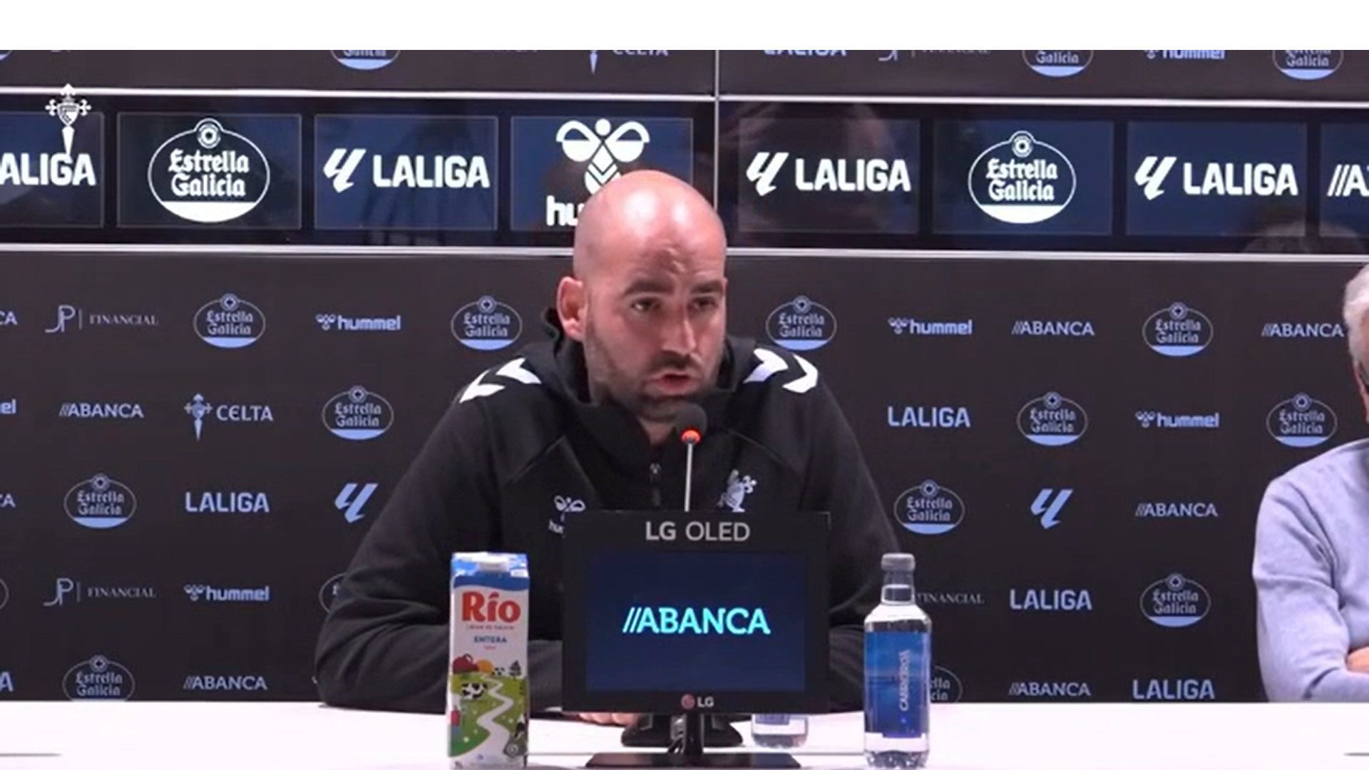 Claudio Giráldez, en rueda de prensa