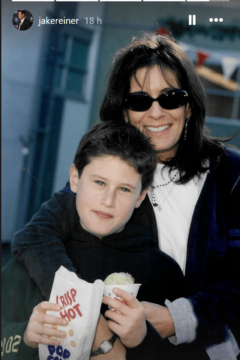 Jake Reiner y su madre, Michelle