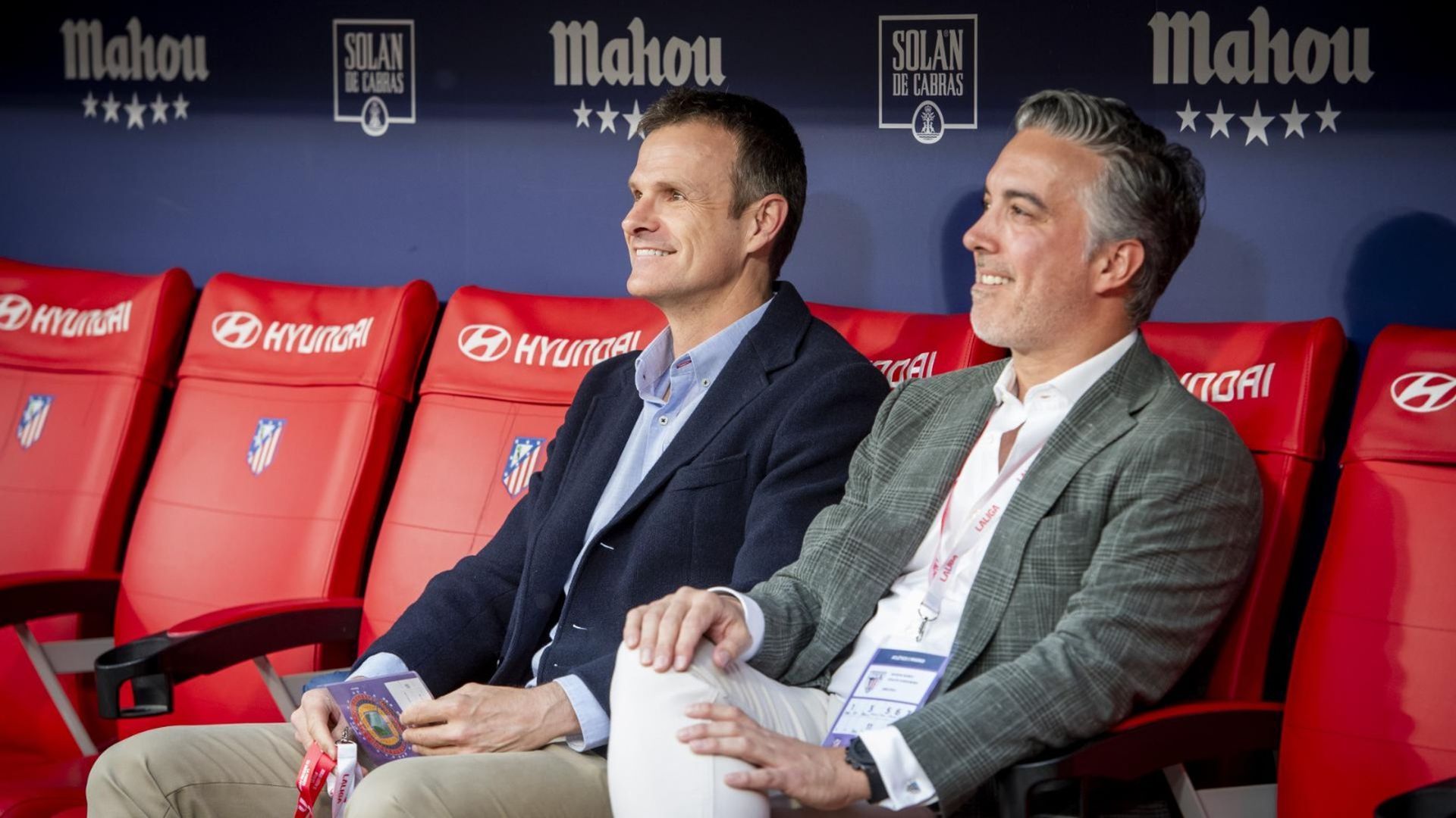 Jon Uriarte, antes del Atlético - Athletic.