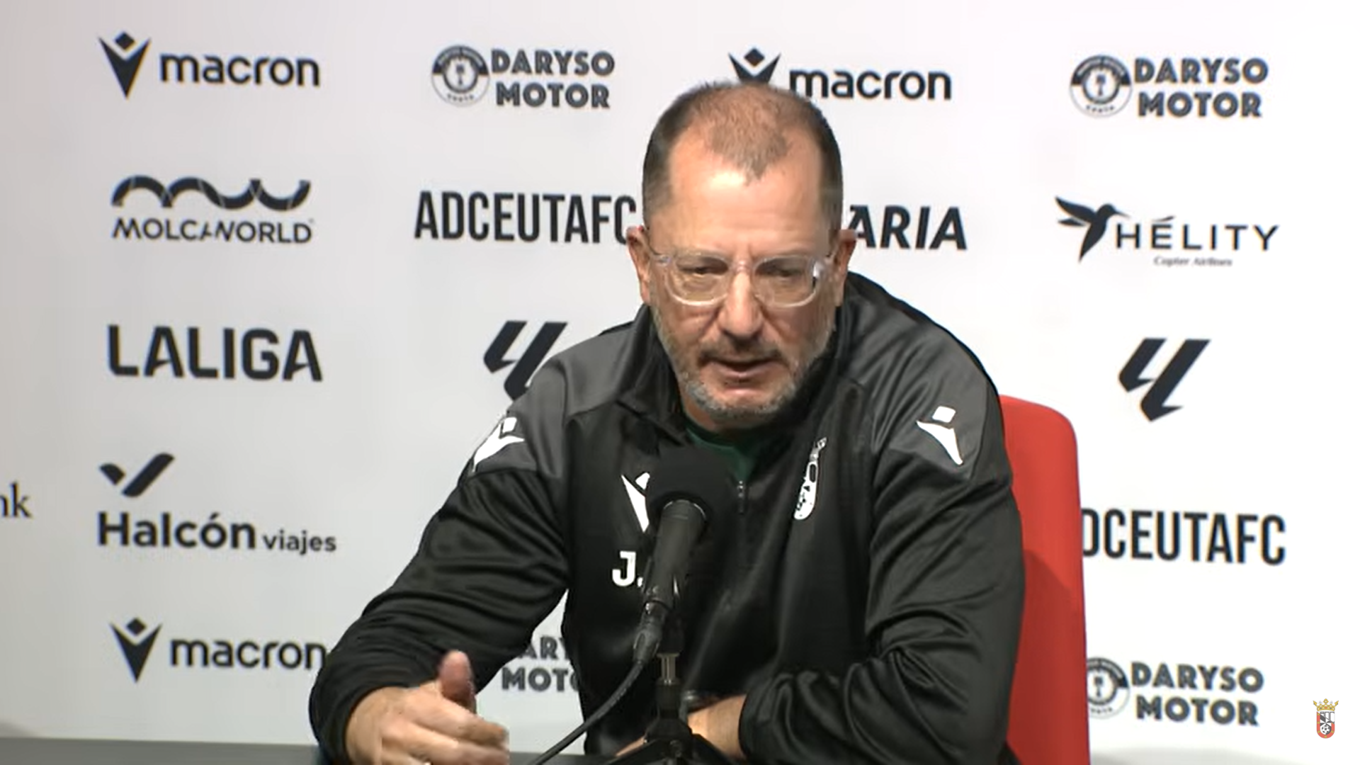 José Juan Romero, en rueda de prensa