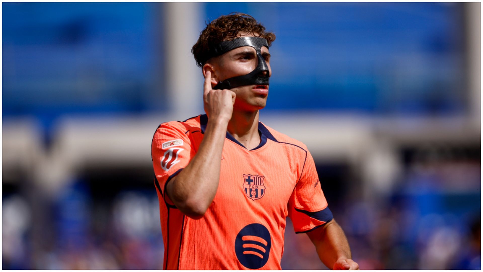 La celebración de Fermín López ante el Getafe