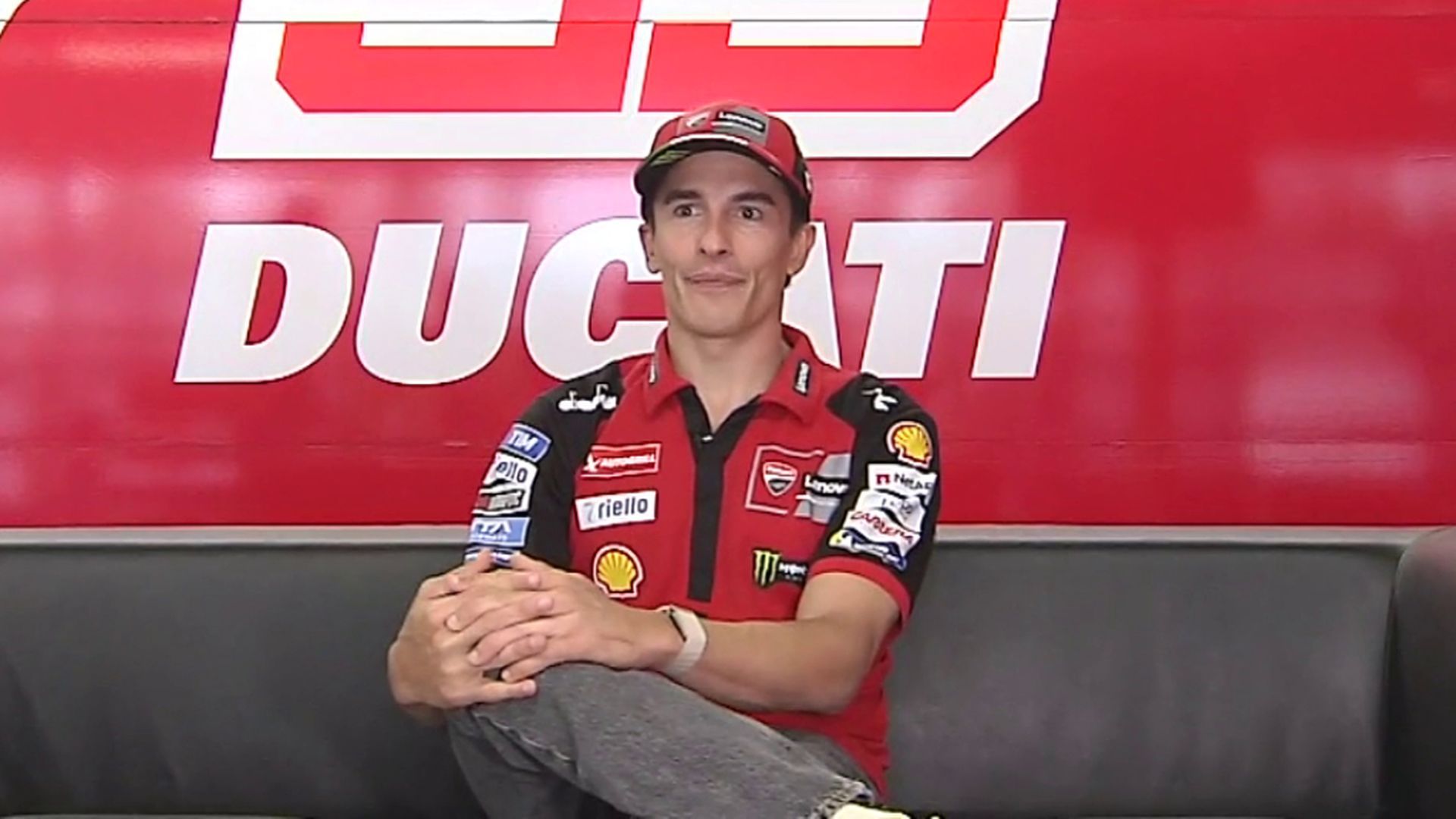 Marc Márquez, con ElDesmarque