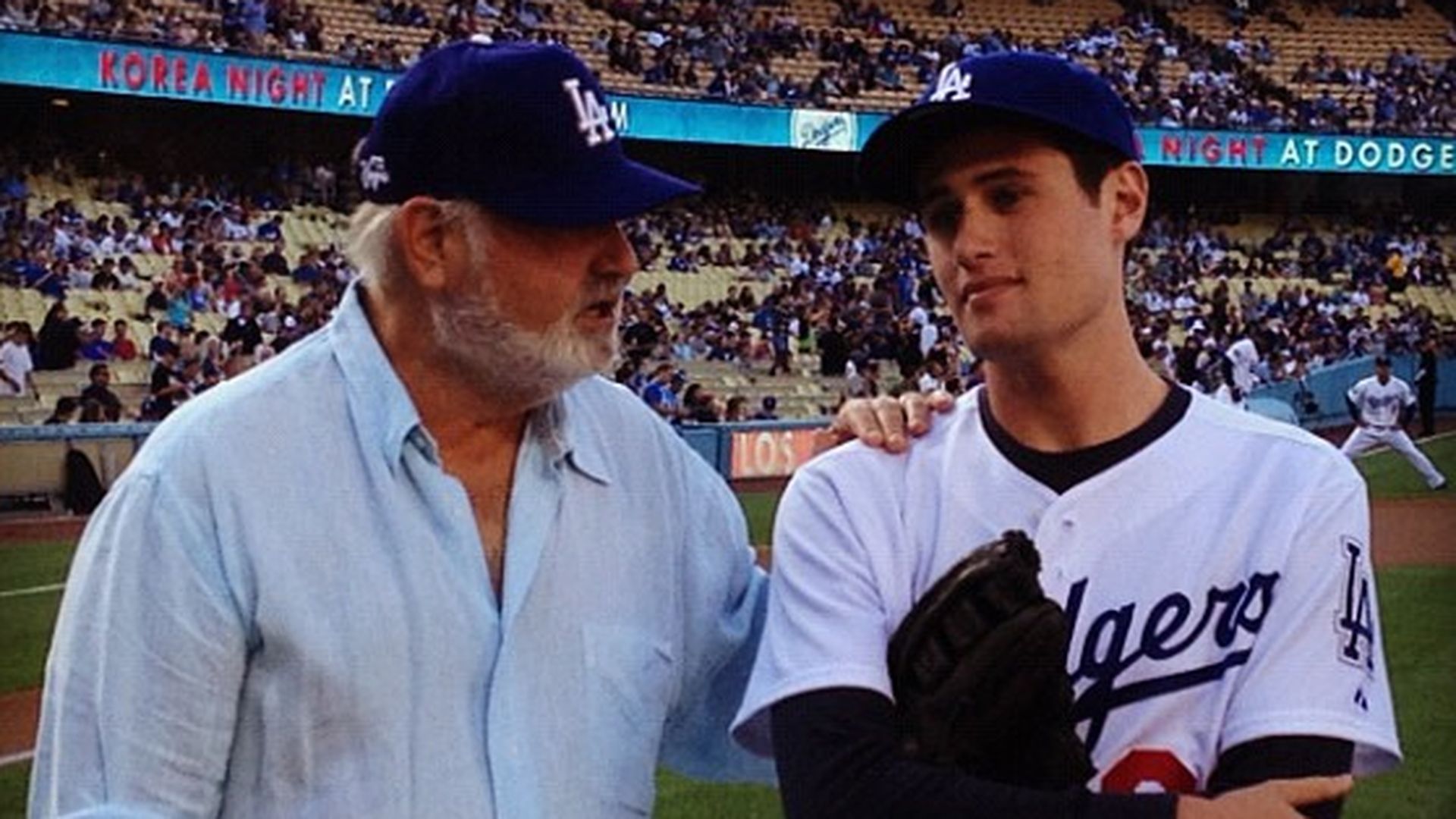 Rob Reiner y su hijo, Jake, en una imagen de redes sociales