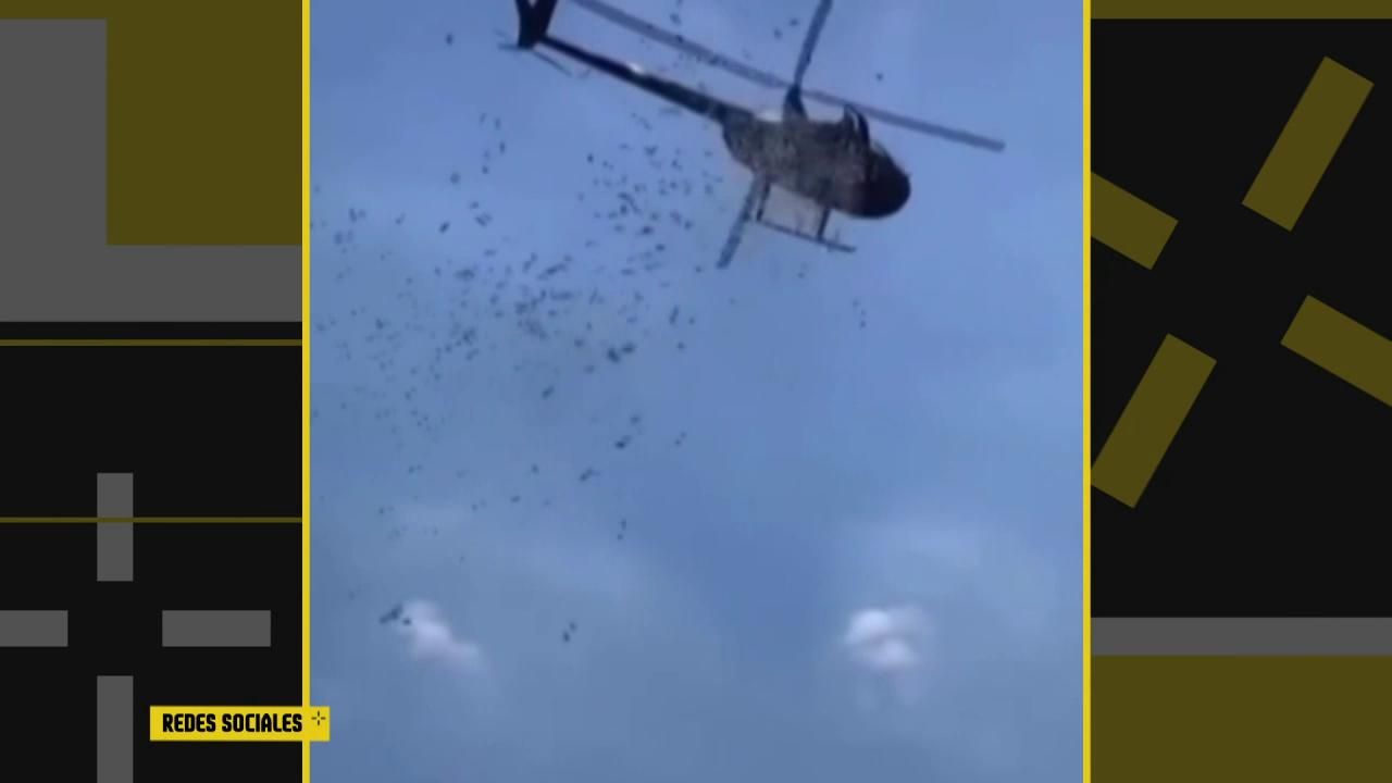 Lluvia de dinero en Míchigan: la razón por la que un helicóptero ha arrojado miles de euros