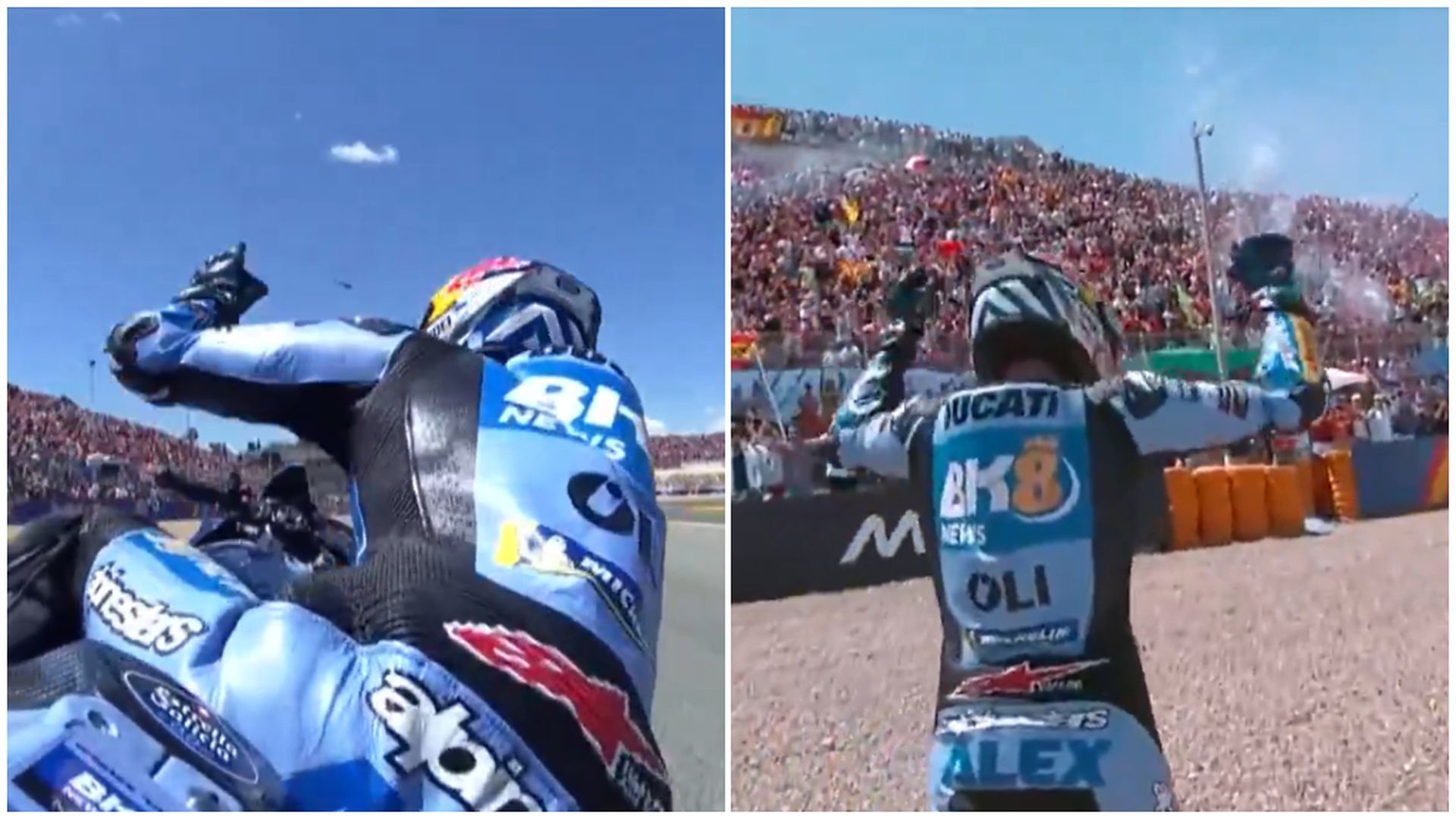 Álex Márquez, en Jerez