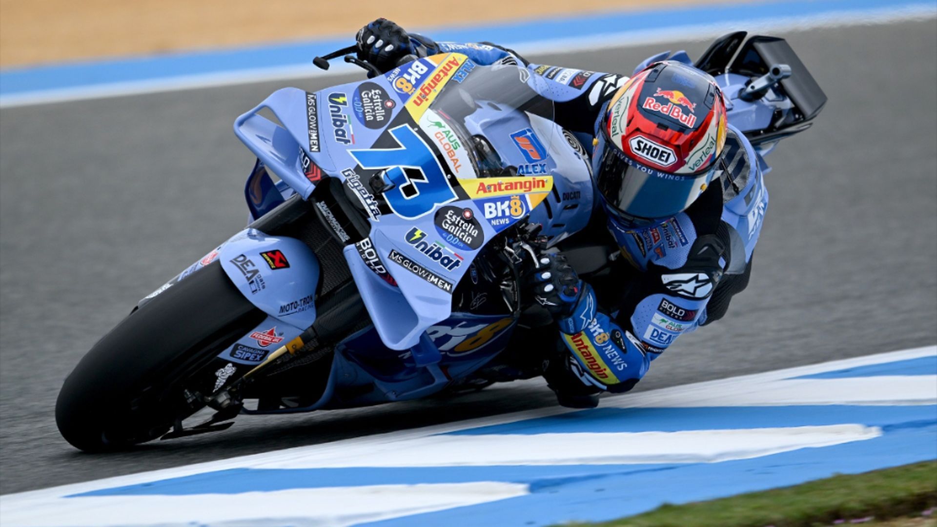 Álex Márquez, en Jerez