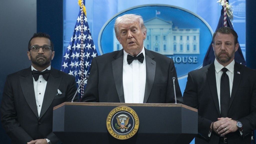 Donald Trump pide al tribunal que apruebe su salón de baile tras el atentado en la Cena de Corresponsales: "Jamás habría ocurrido allí"