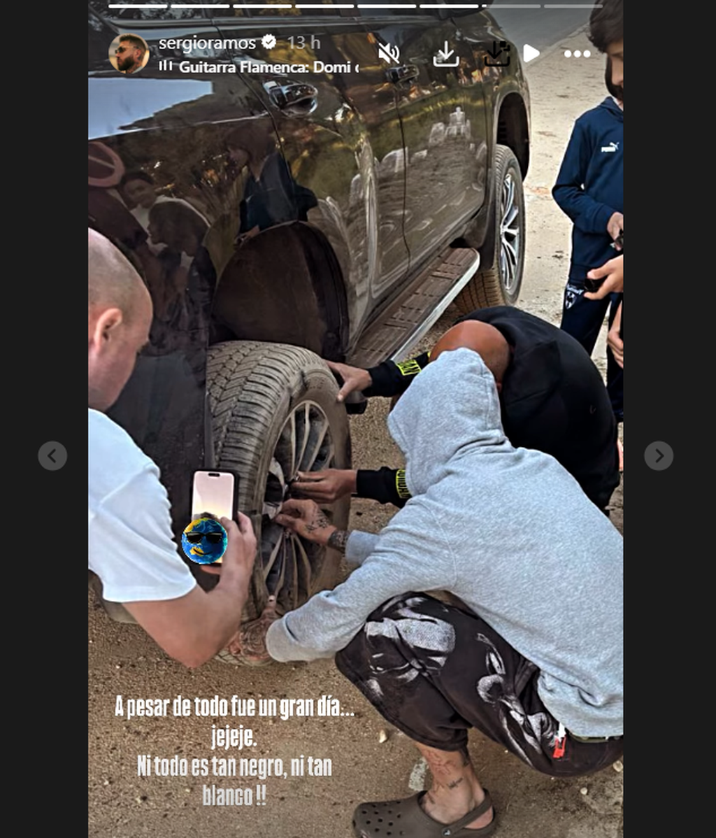 El incidente de Sergio Ramos