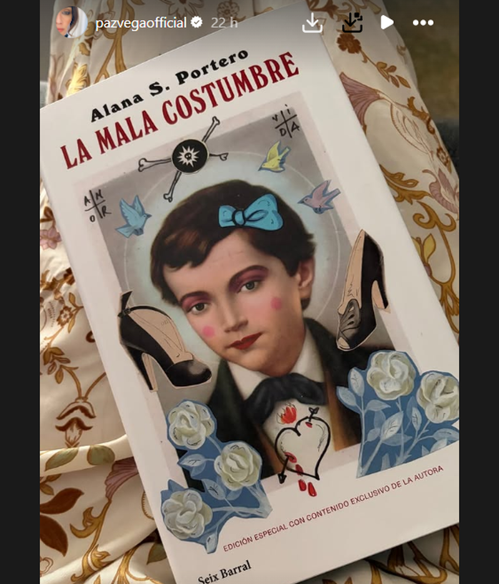 El libro en el que se ha refugiado Paz Vega tras su separación