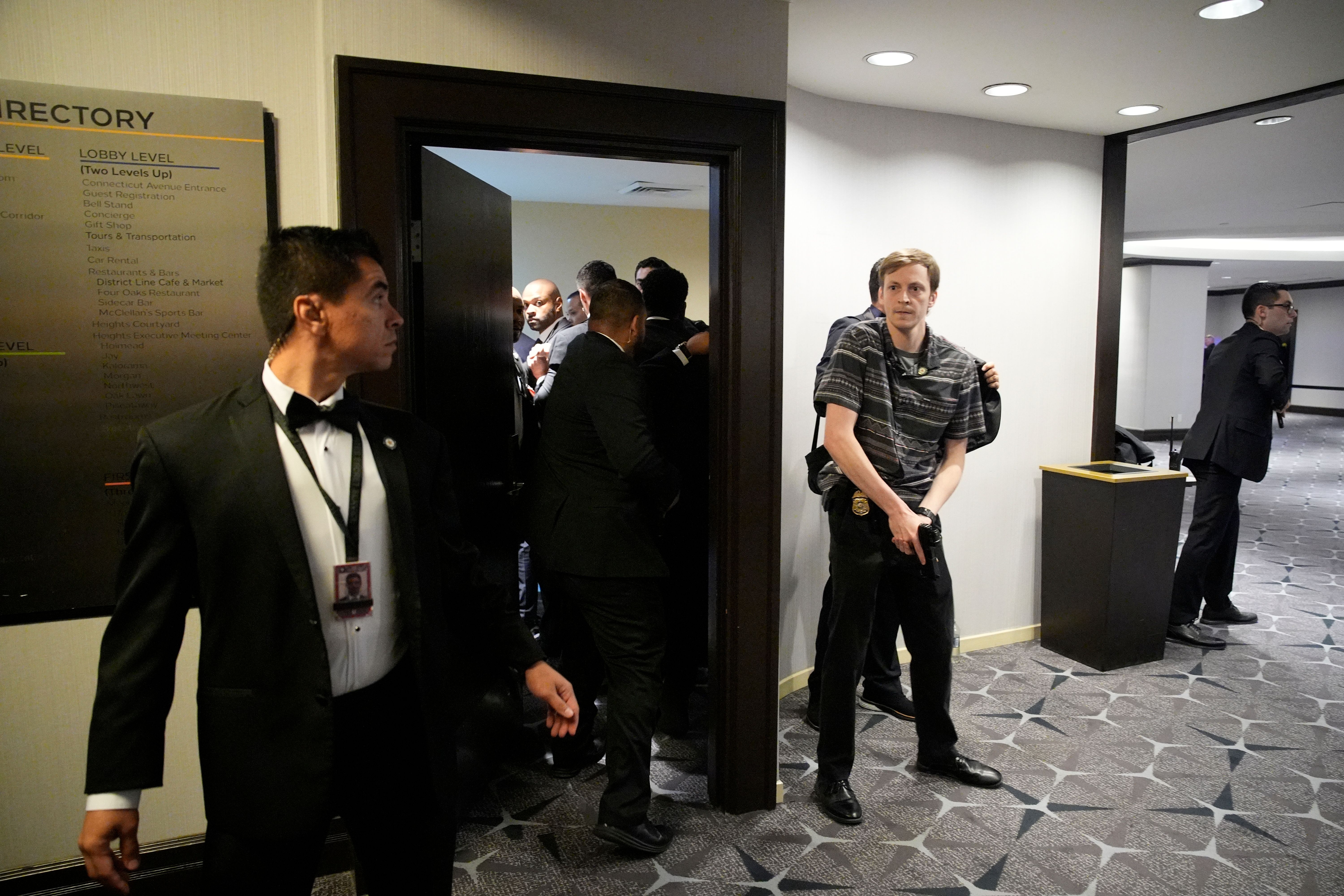 El tiroteo en la Cena de Corresponsales en Washington, en imágenes