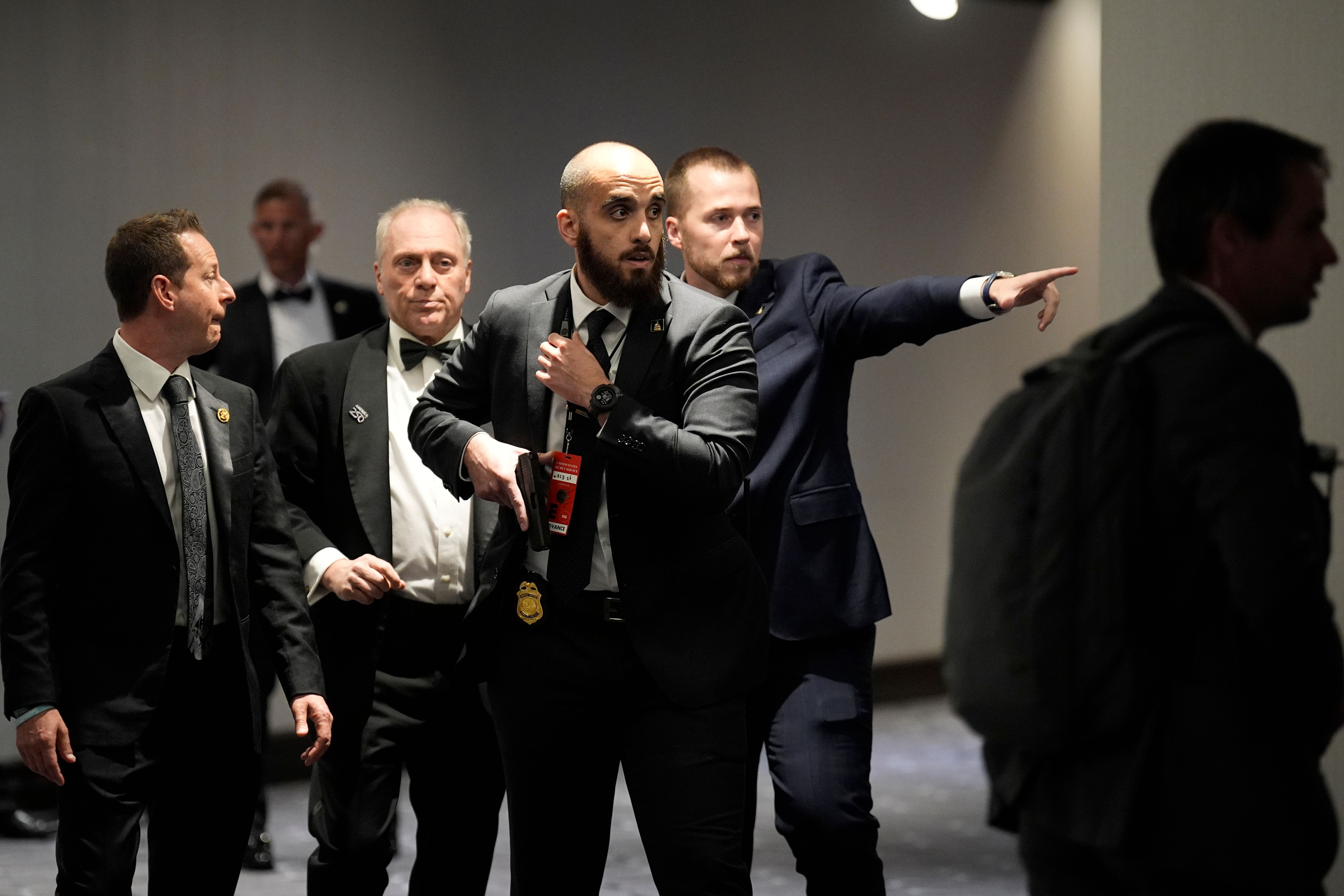 El tiroteo en la Cena de Corresponsales en Washington, en imágenes