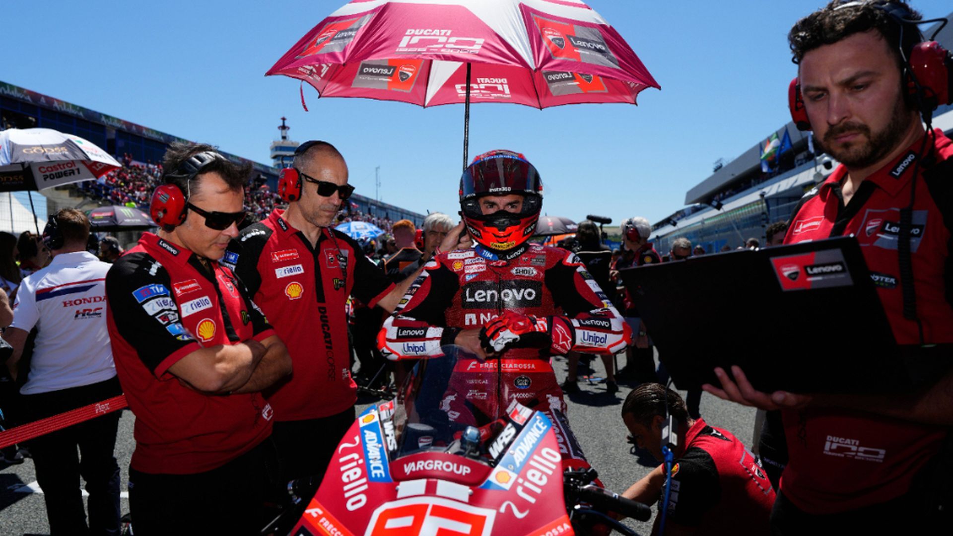 Marc Márquez, en Jerez