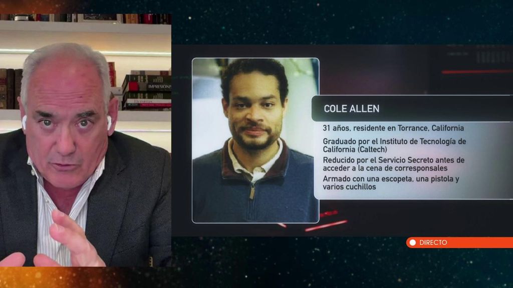 El doctor Cabrera analiza la personalidad de Cole Allen, el acusado del intento de asesinato contra Donald Trump: "Es un sujeto inteligente"