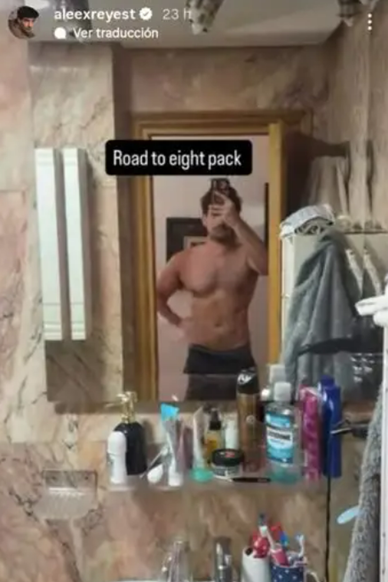 Alejandro Reyes enseña su increíble transformación física