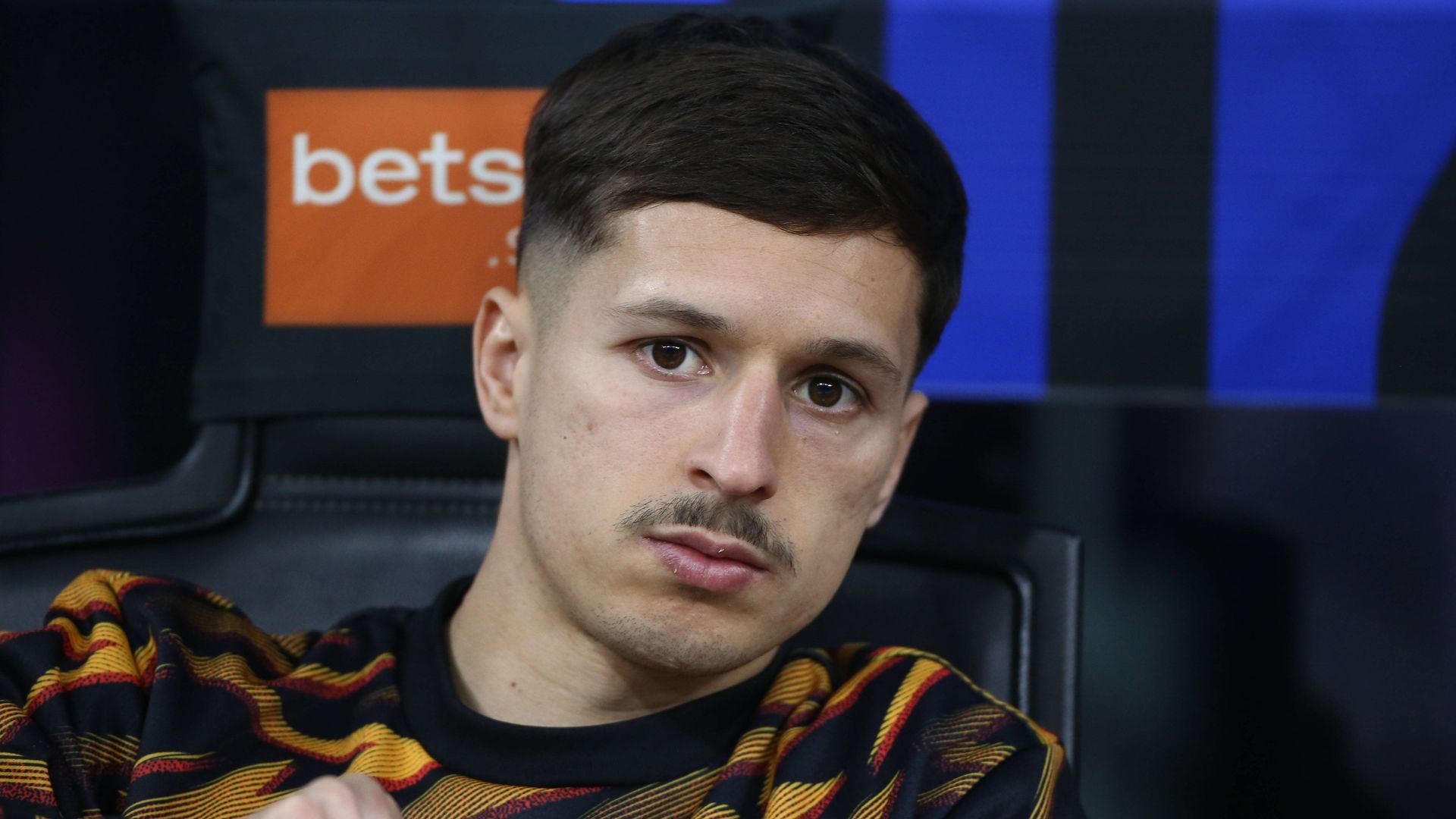 Bryan Zaragoza en su etapa con la Roma