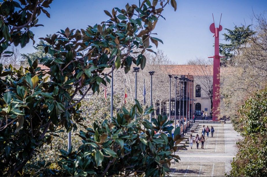 Exterior del Campus de Getafe de la Universidad Carlos III