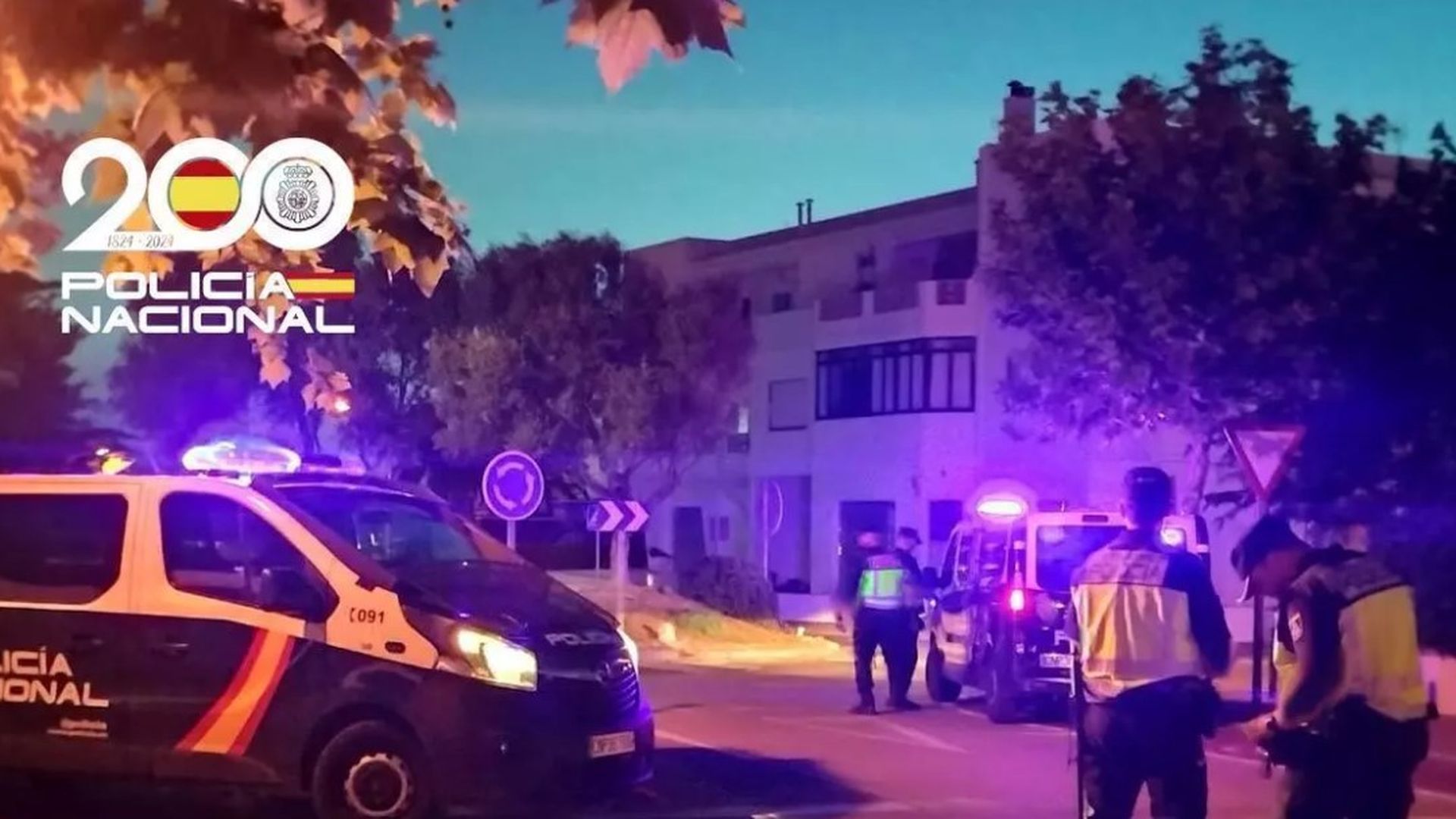 Choca contra tres coche, atropella a un peatón en Palma e intenta fugarse