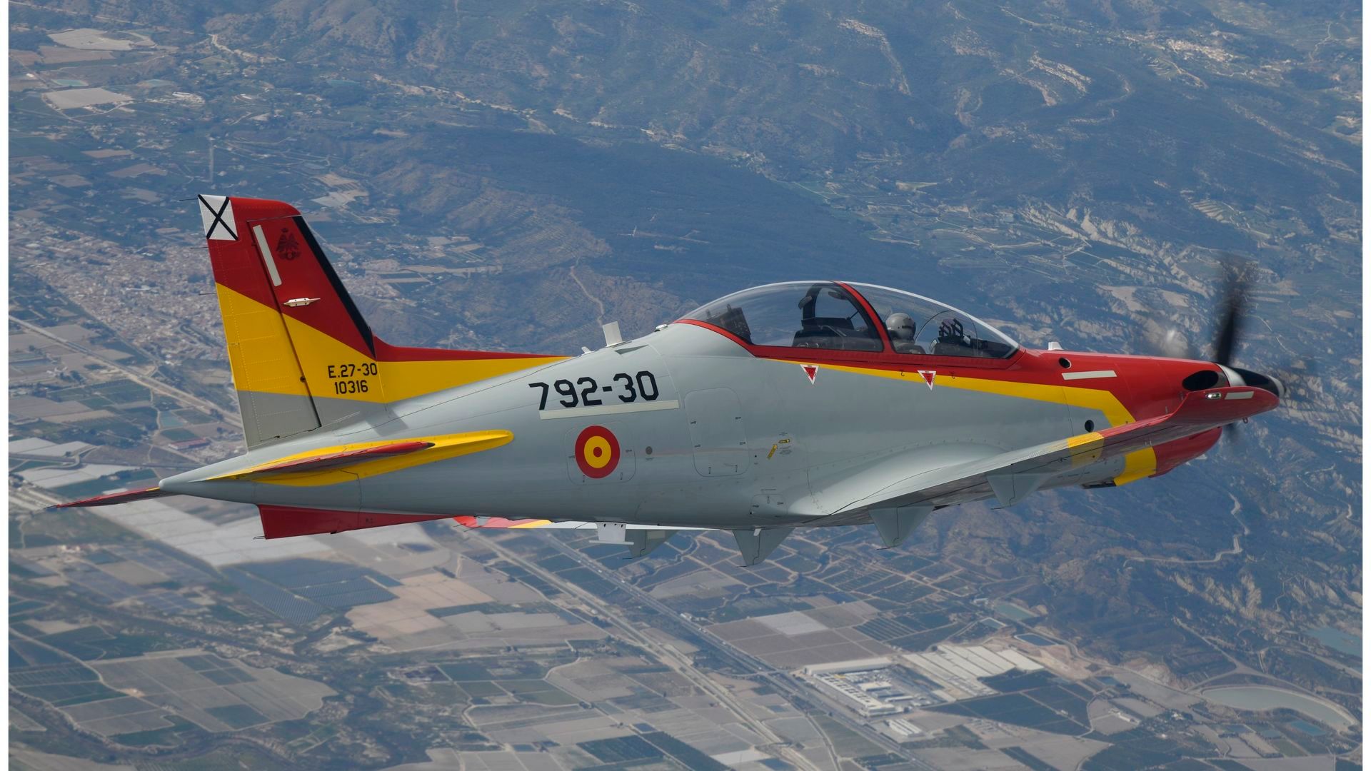 El avión de la princesa Leonor