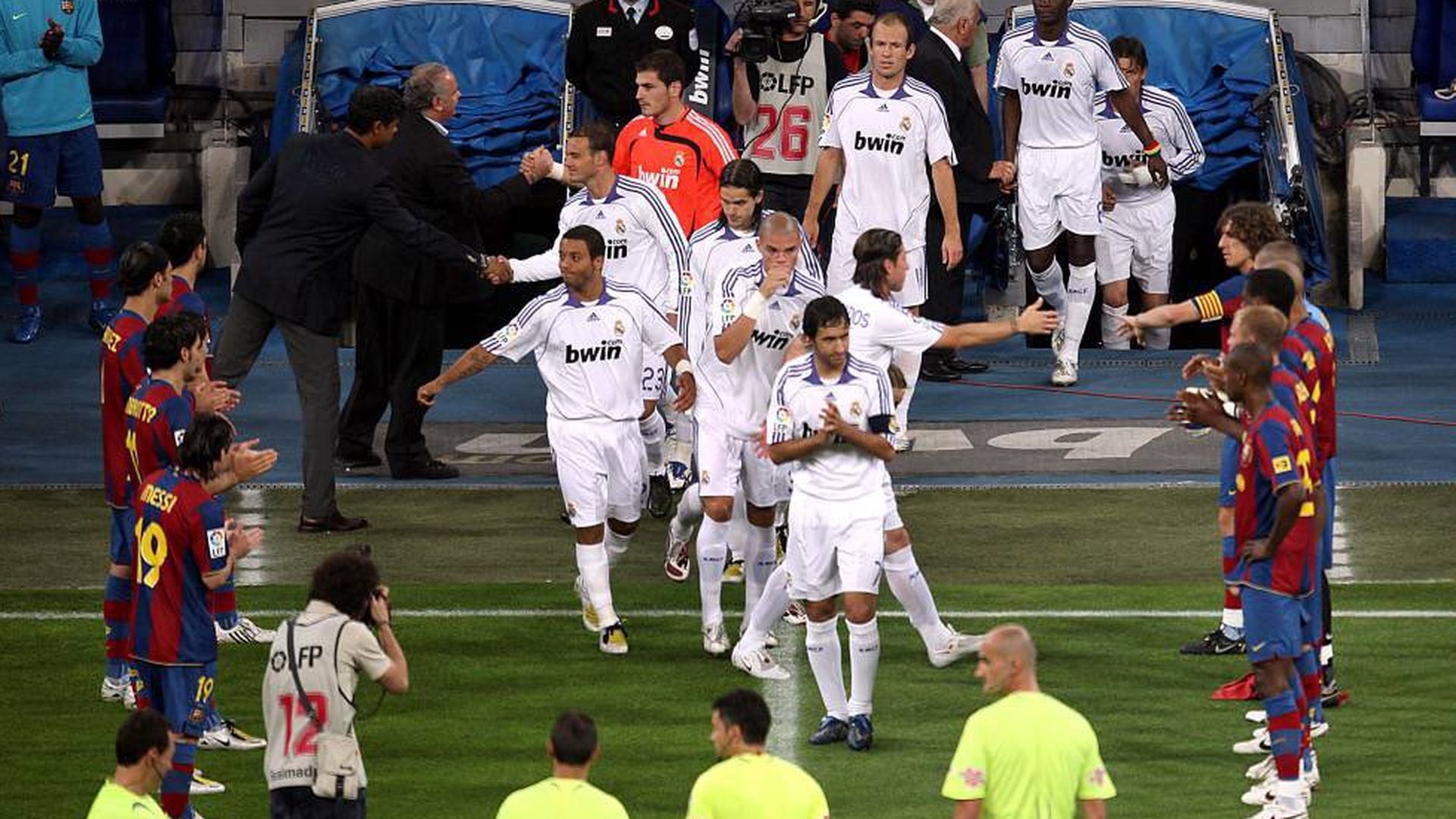 El último pasillo en un Clásico