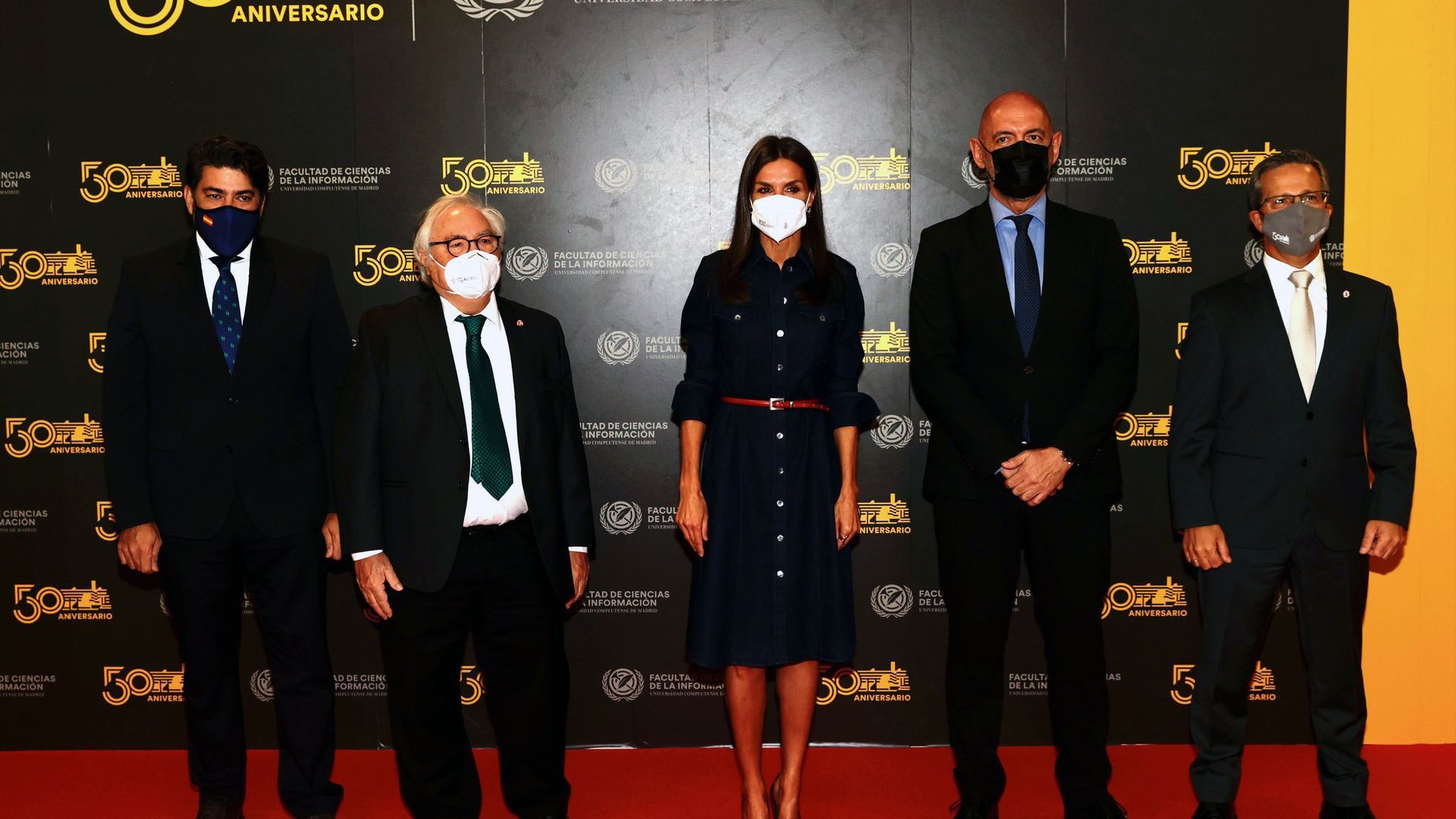 La reina Letizia visita la Universidad Complutense de Madrid