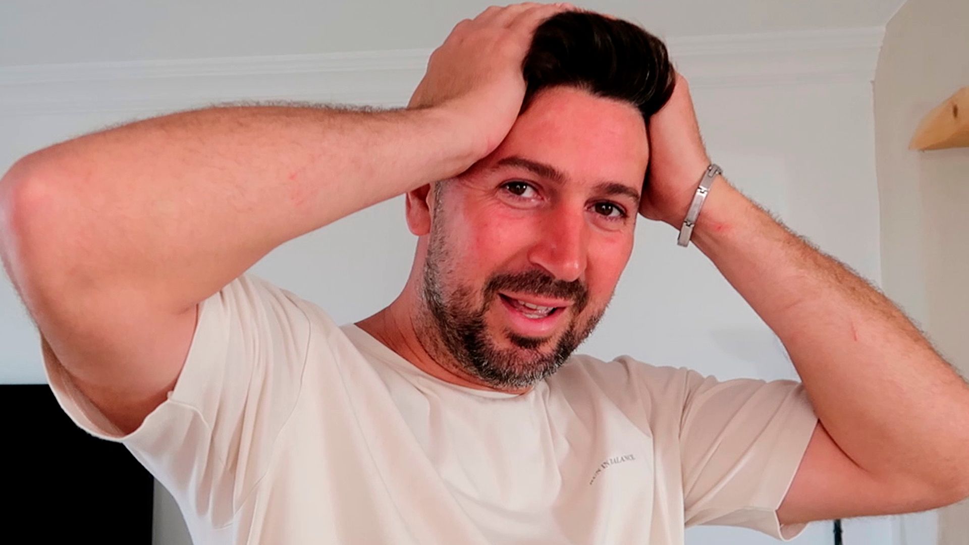 Patri Pérez muestra la reacción de Lester Duque al descubrir que van a ser uno más en la familia: “Va a flipar en colores”