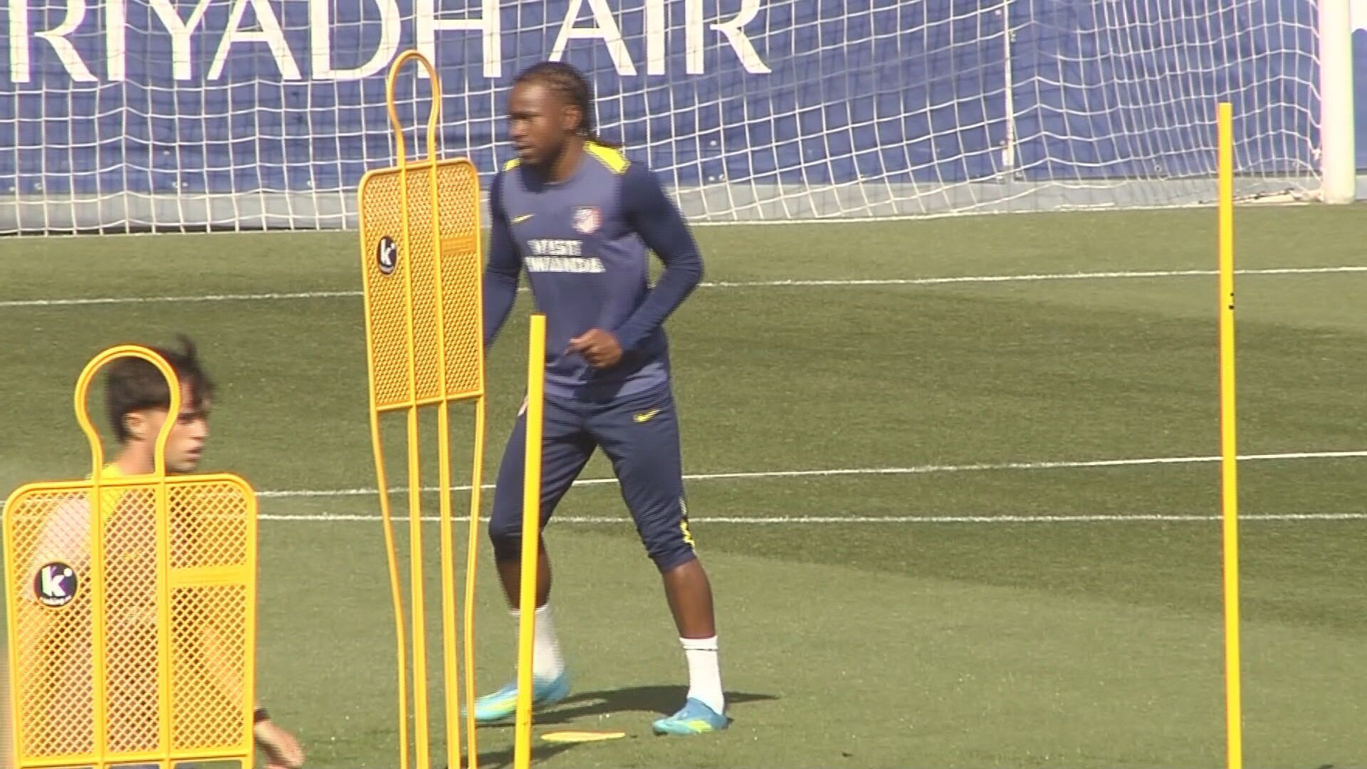 Lookman, en la sesión del Atlético