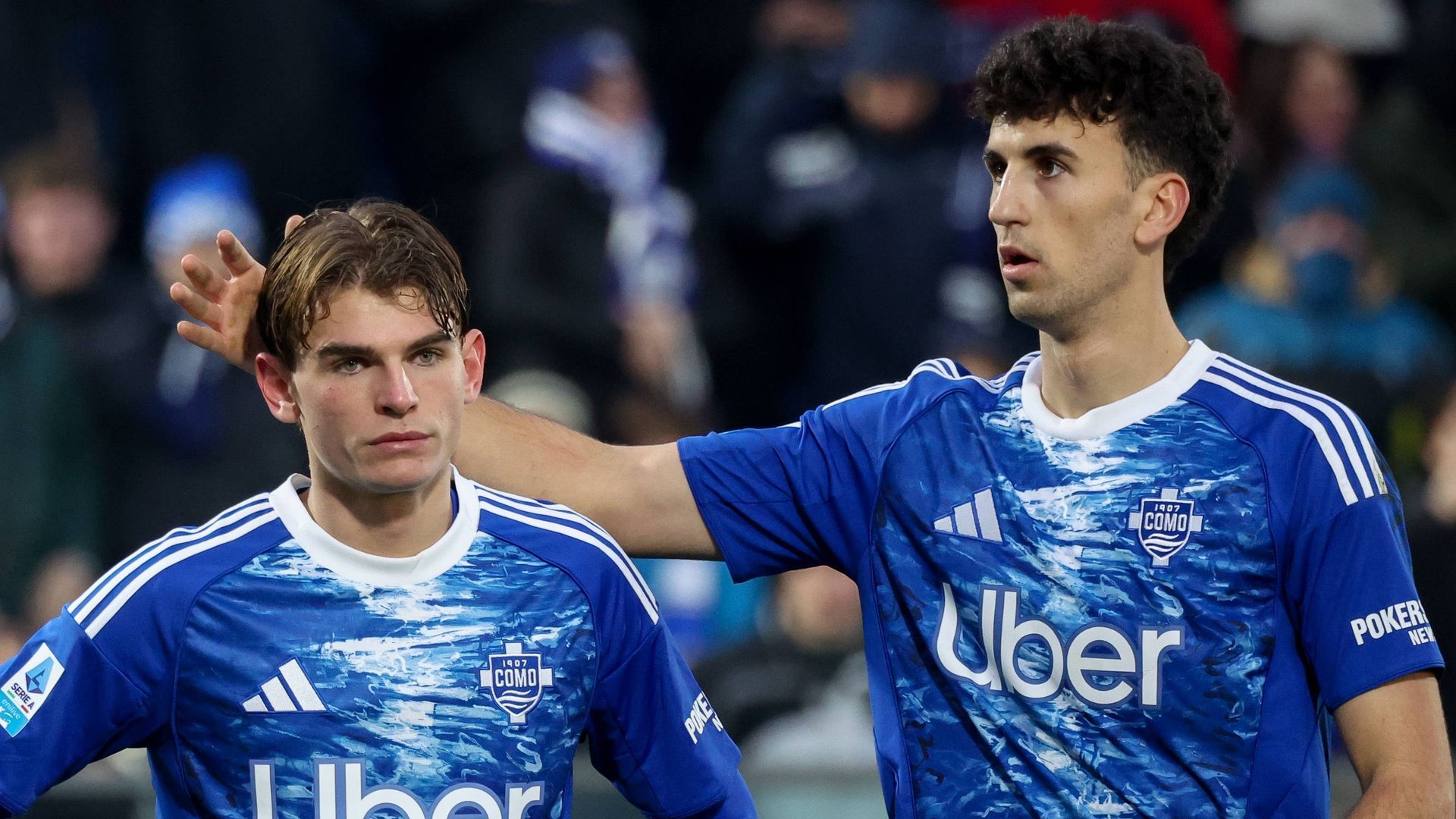 Nico Paz y Jacobo Ramón, jugadores del Como 1907