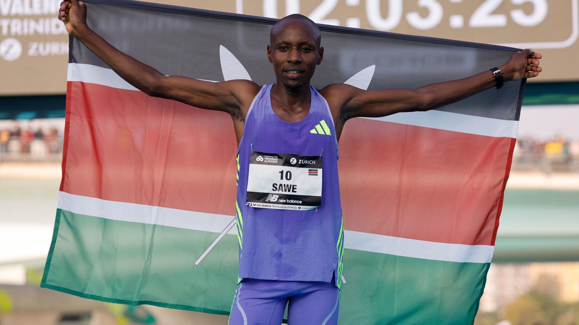 Sebastian Sawe gana la Maratón Valencia