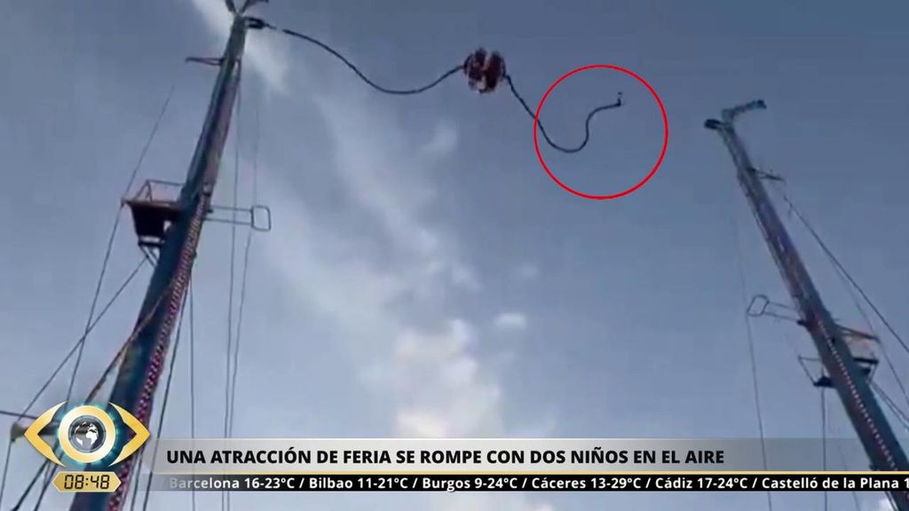 Madres de los niños accidentados en un atracción de feria: "Solo quería ver que estaban vivos"