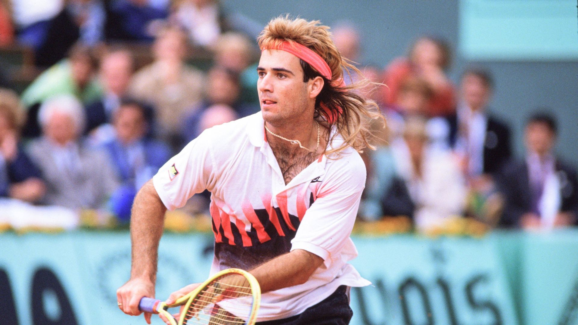 André Agassi en 1990