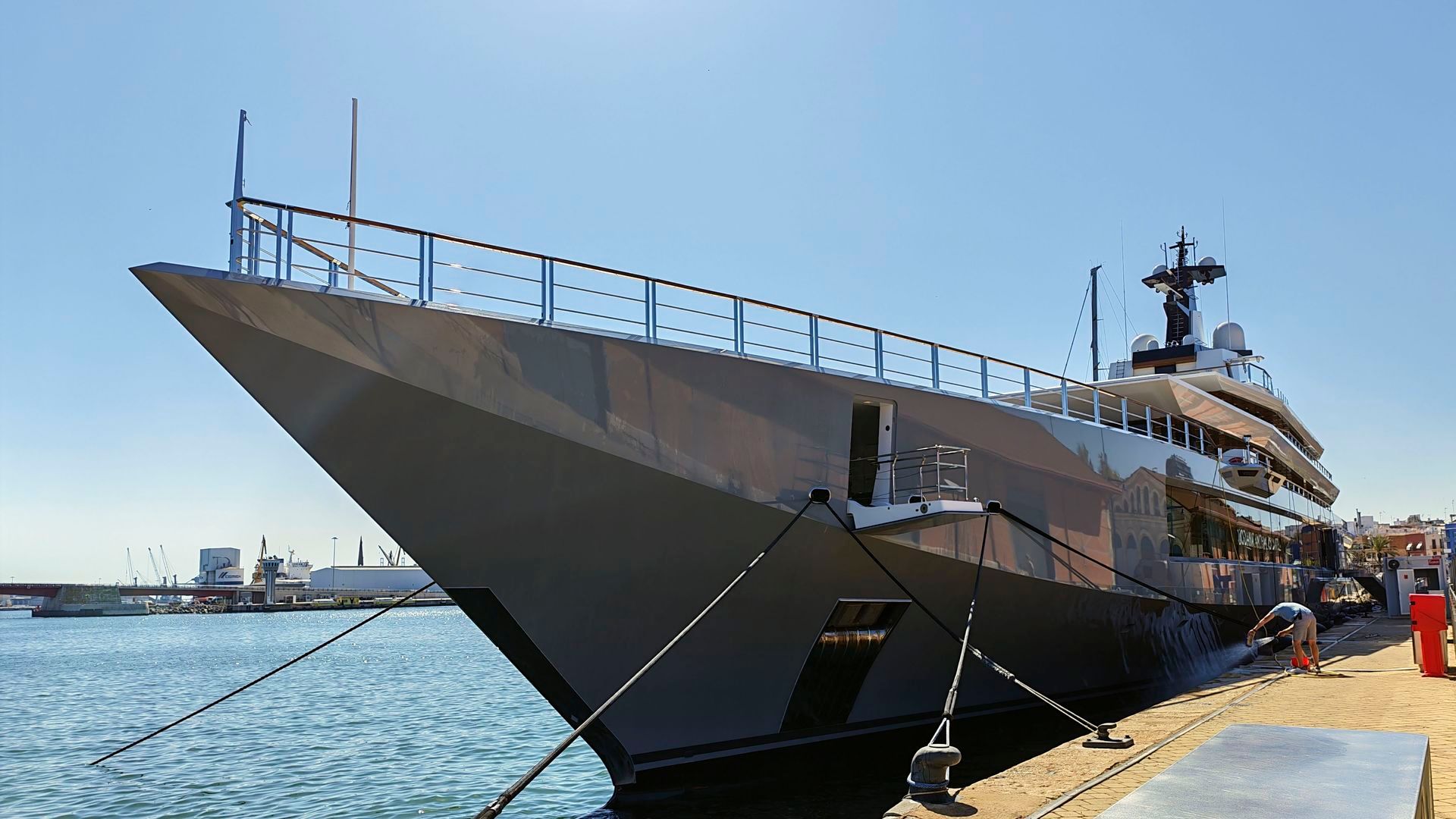 El 'Seven Seas', el megayate de Steven Spielberg