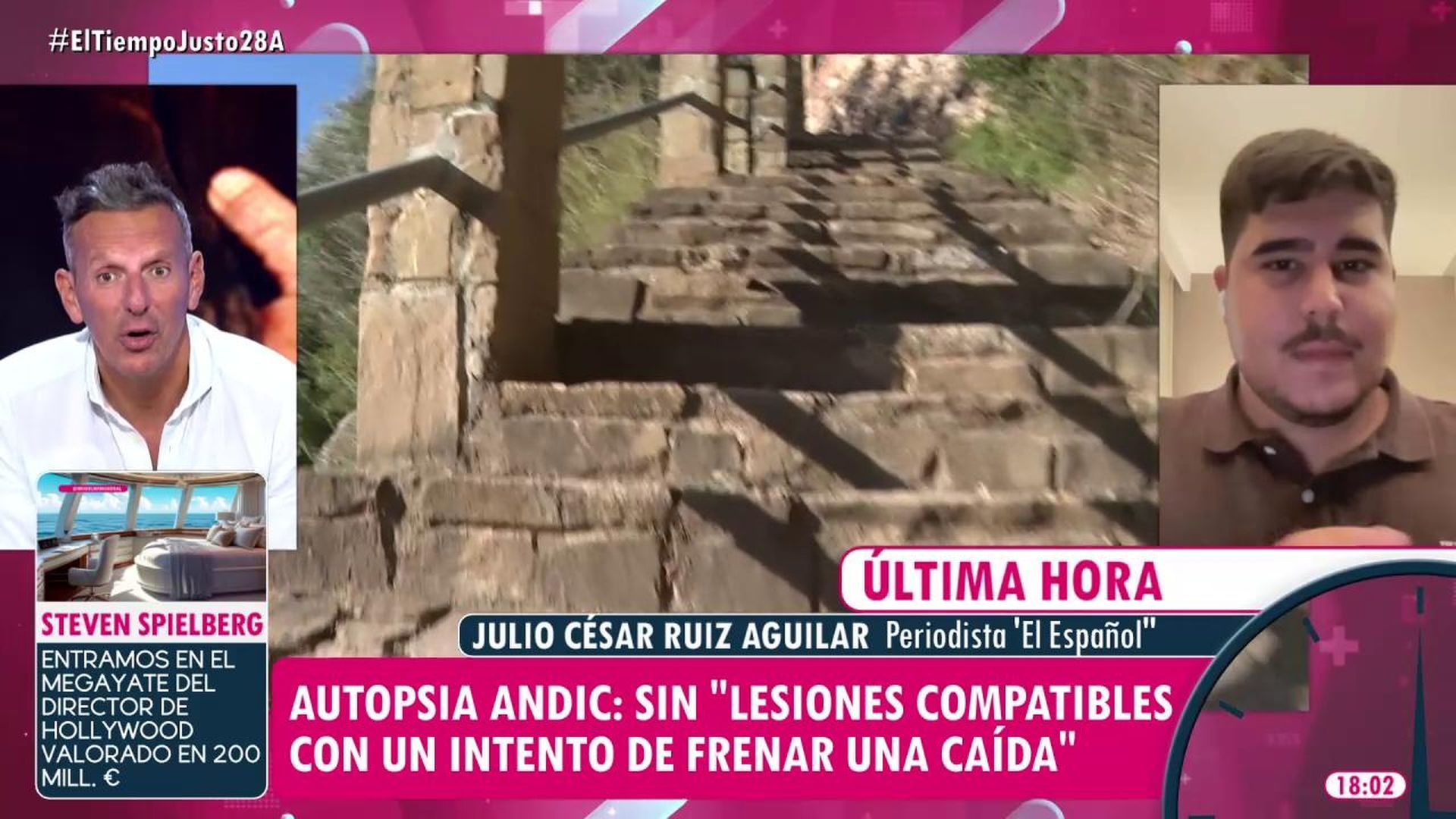 Julio César Ruiz Águilar da los detalles sobre la falta de lesiones en las manos de Isak Andic