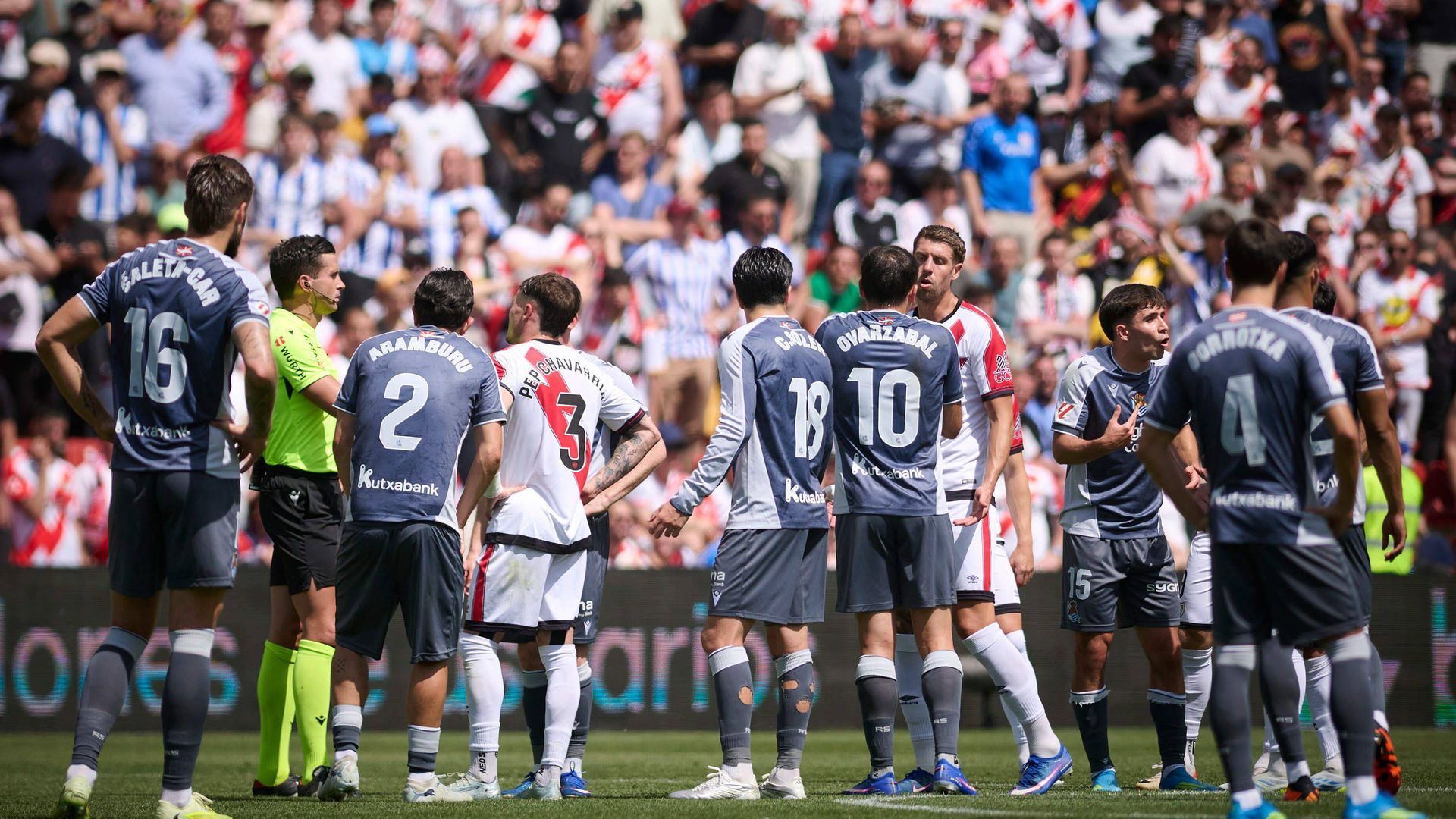 La polémica en el Rayo Vallecano vs Real Sociedad