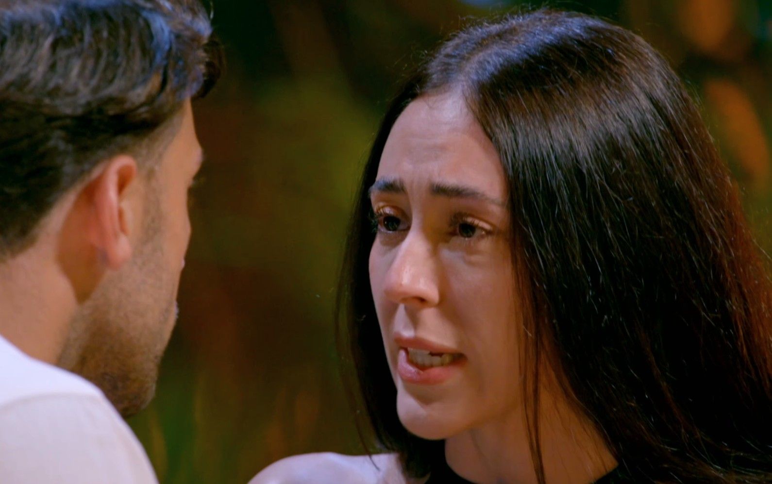 Las lágrimas de Julia en su cara a cara con Luis: “Estás siendo injusto”